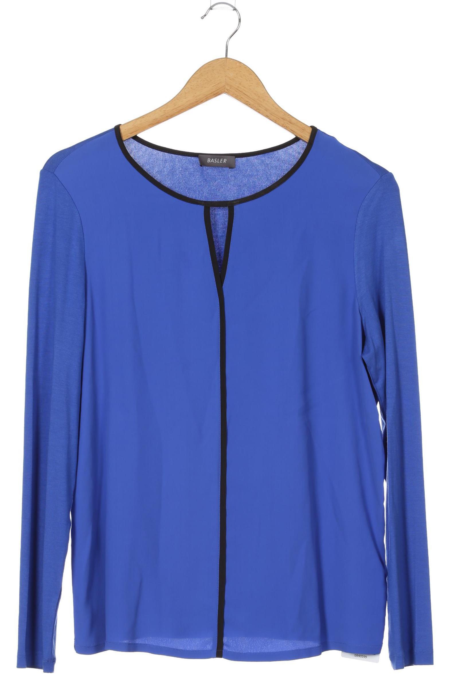 

Basler Damen Langarmshirt, blau, Gr. 36