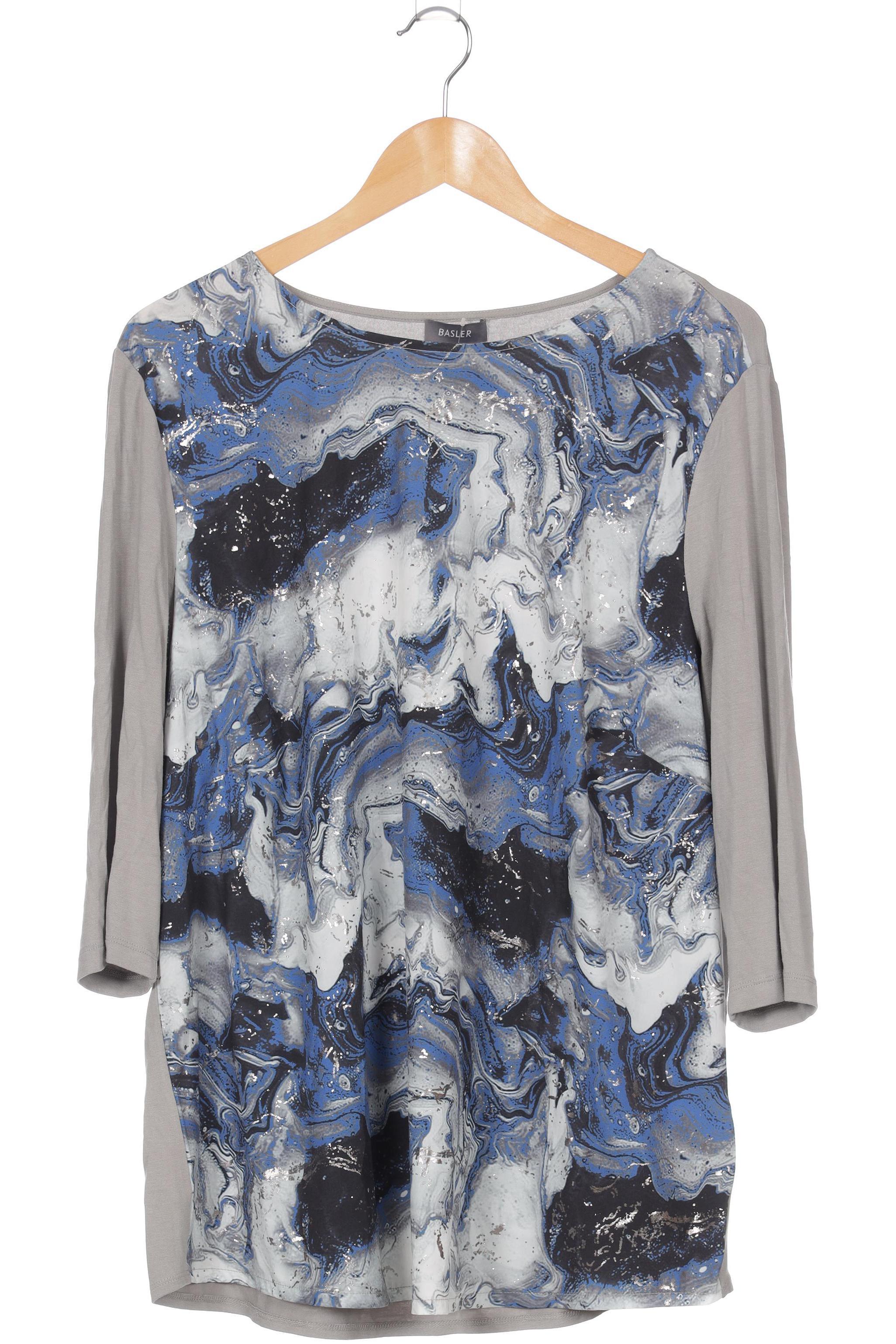 

Basler Damen Langarmshirt, blau, Gr. 48