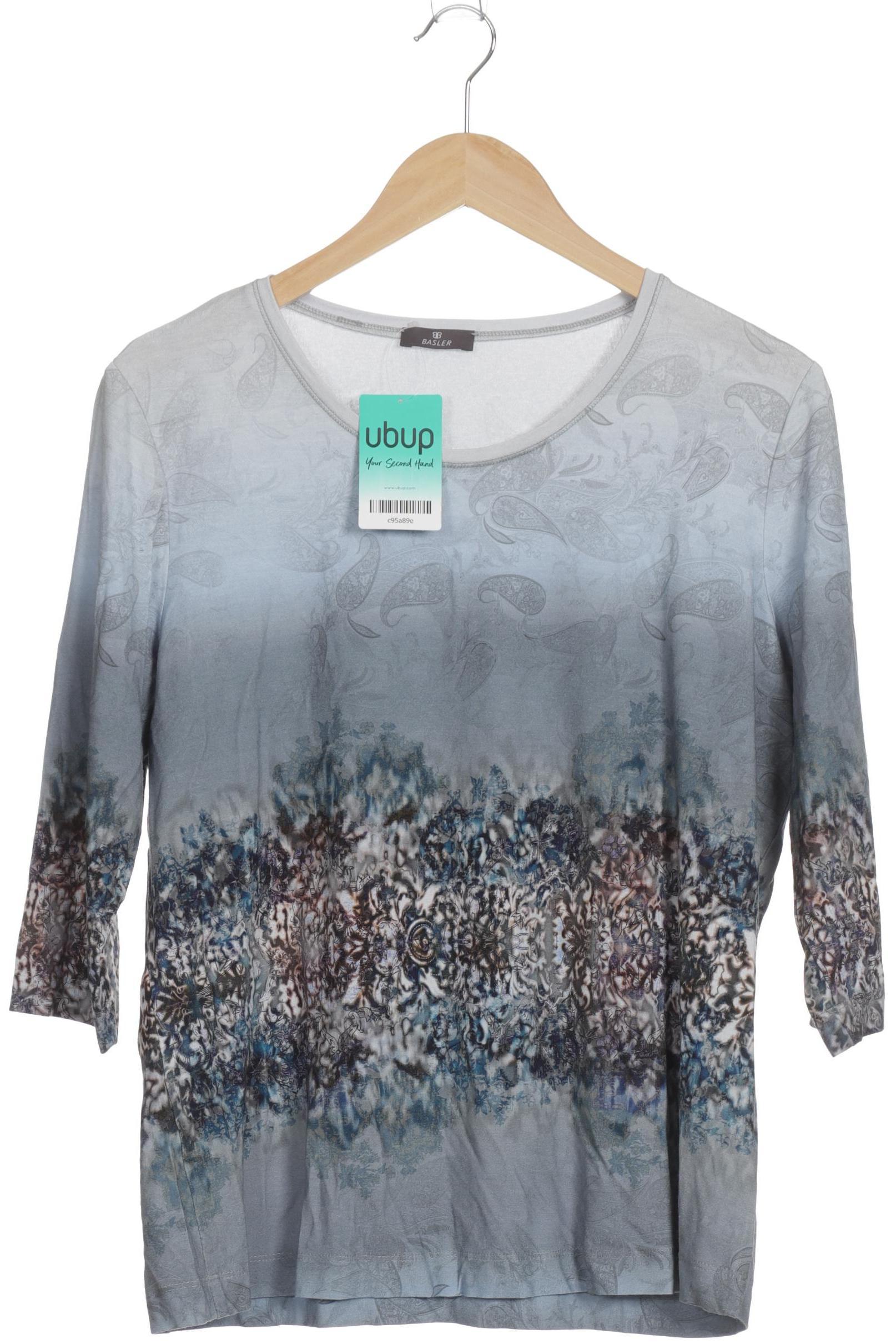 

Basler Damen Langarmshirt, blau, Gr.