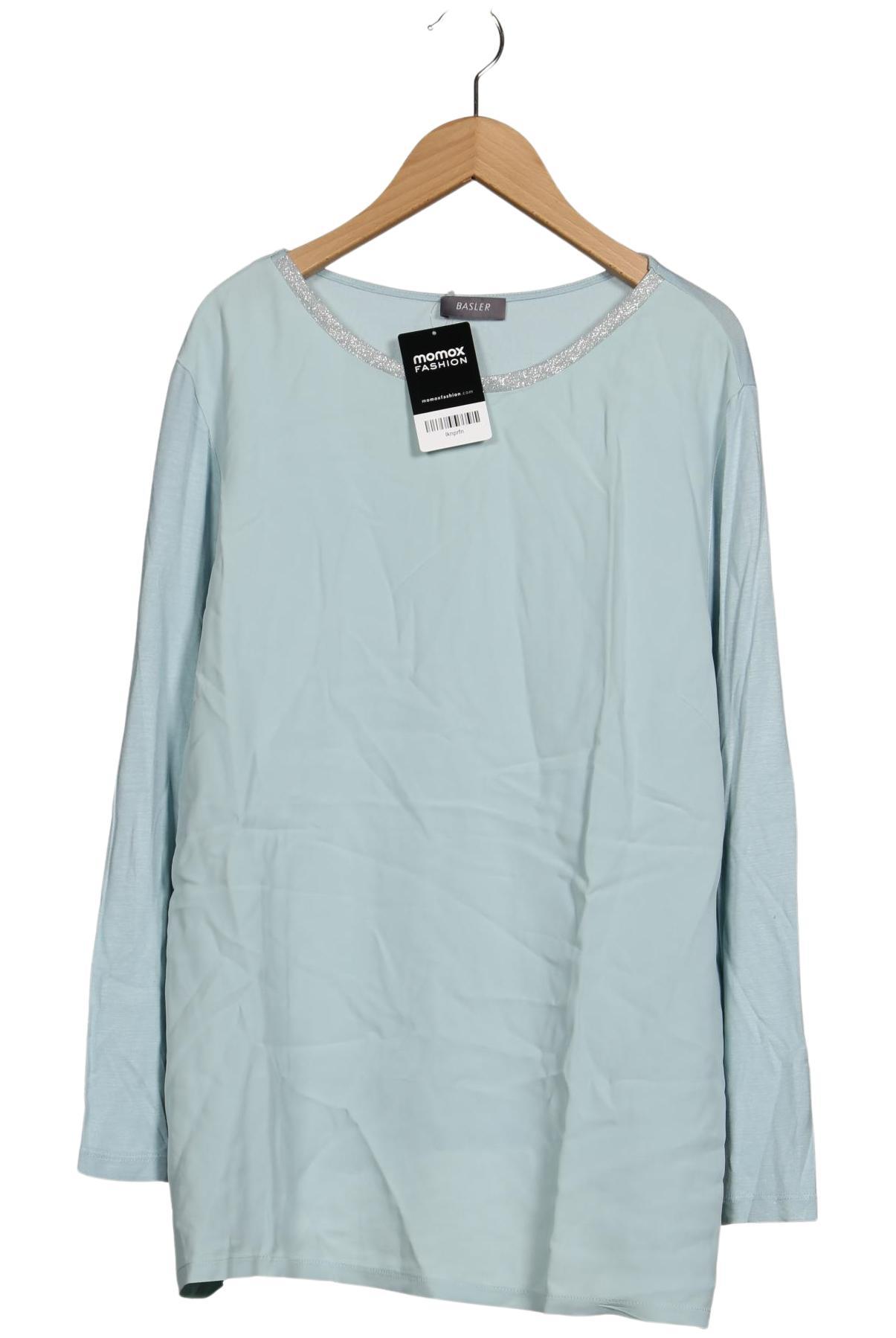 Thumbnail - Basler Damen Langarmshirt, hellblau, Gr. 46