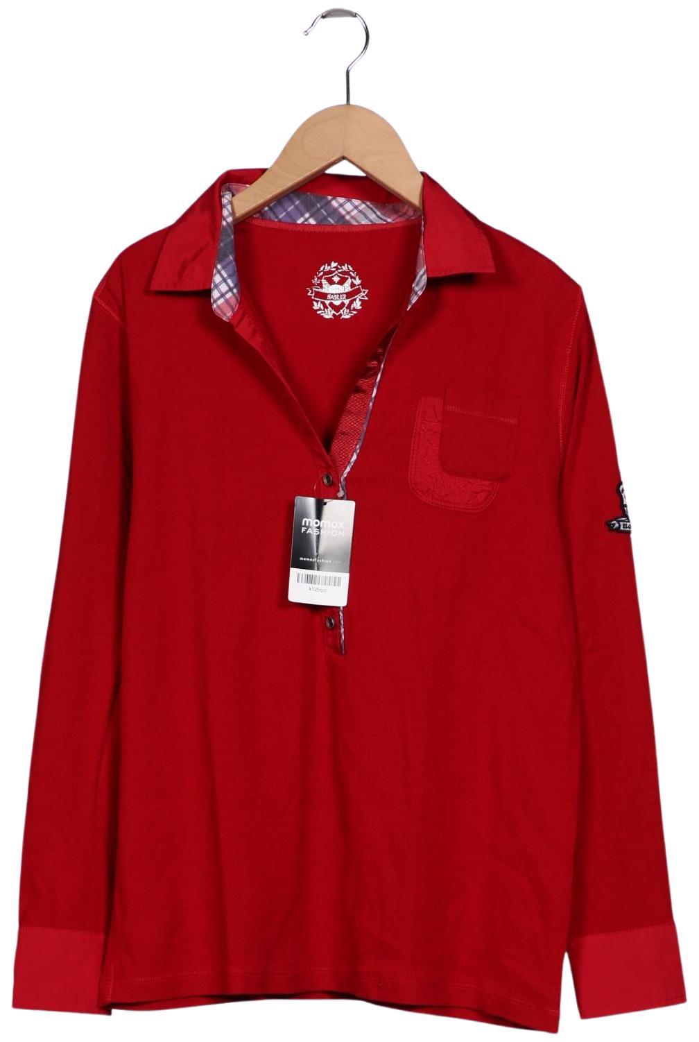 Thumbnail - Basler Damen Poloshirt, rot, Gr. 44