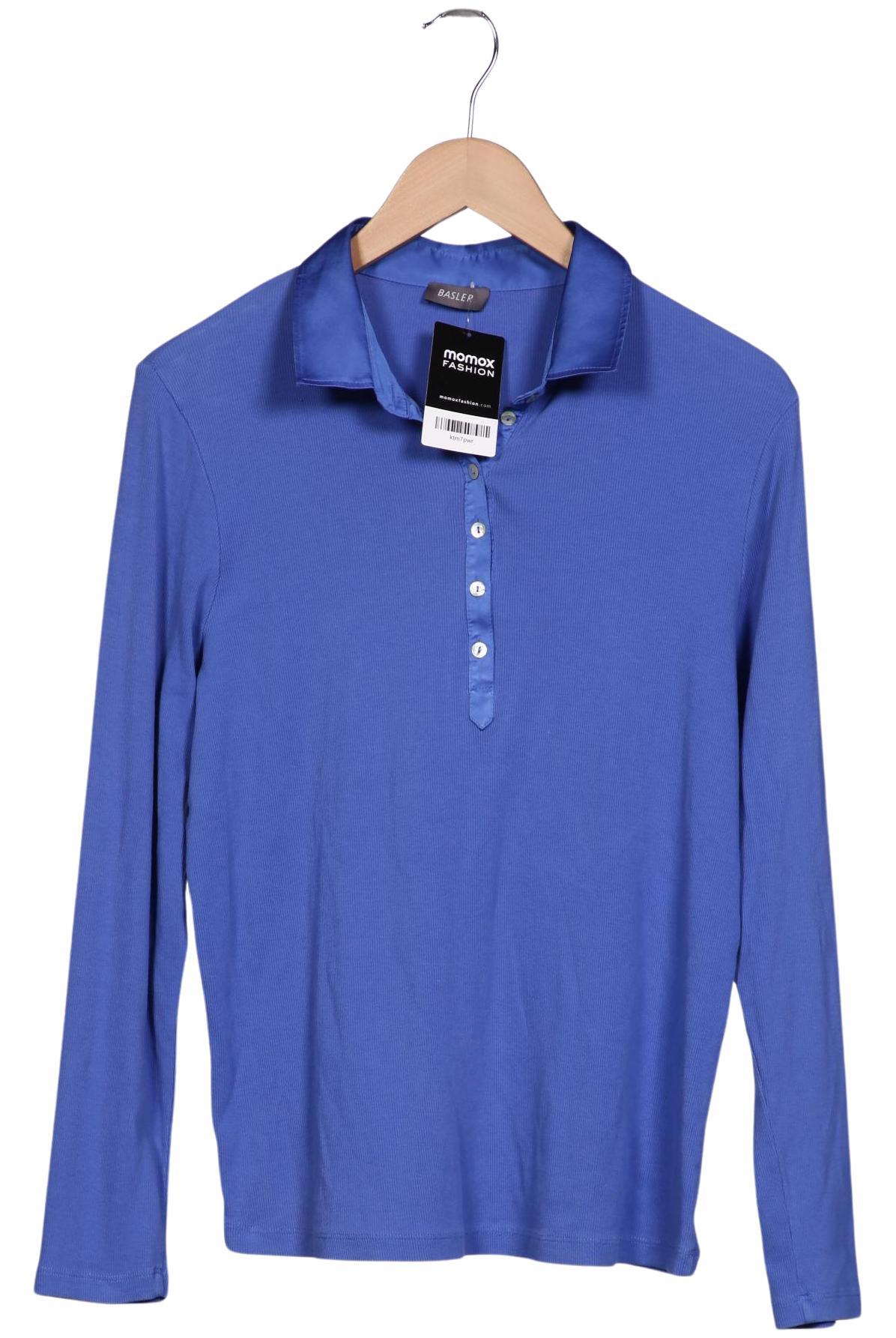 

Basler Damen Poloshirt, blau, Gr. 42