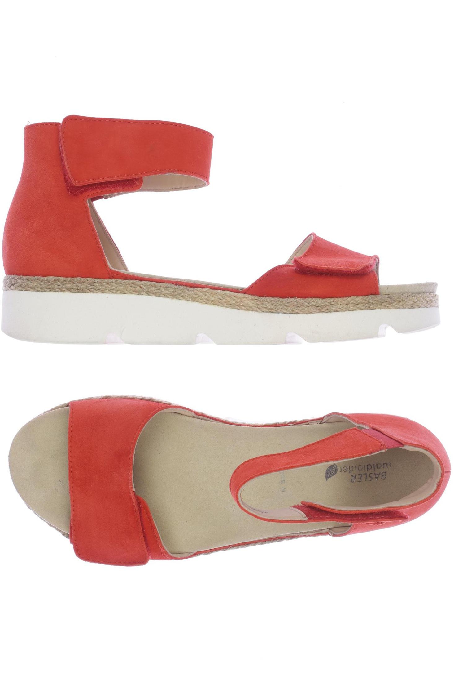 

Basler Damen Sandale, rot, Gr. 5