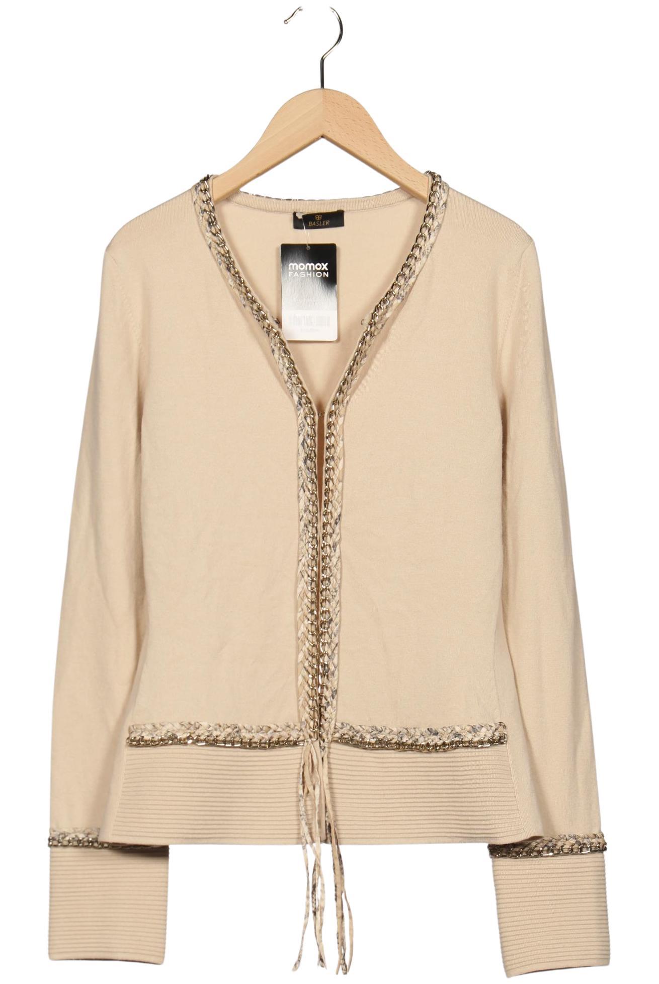 

Basler Damen Strickjacke, beige, Gr. 36