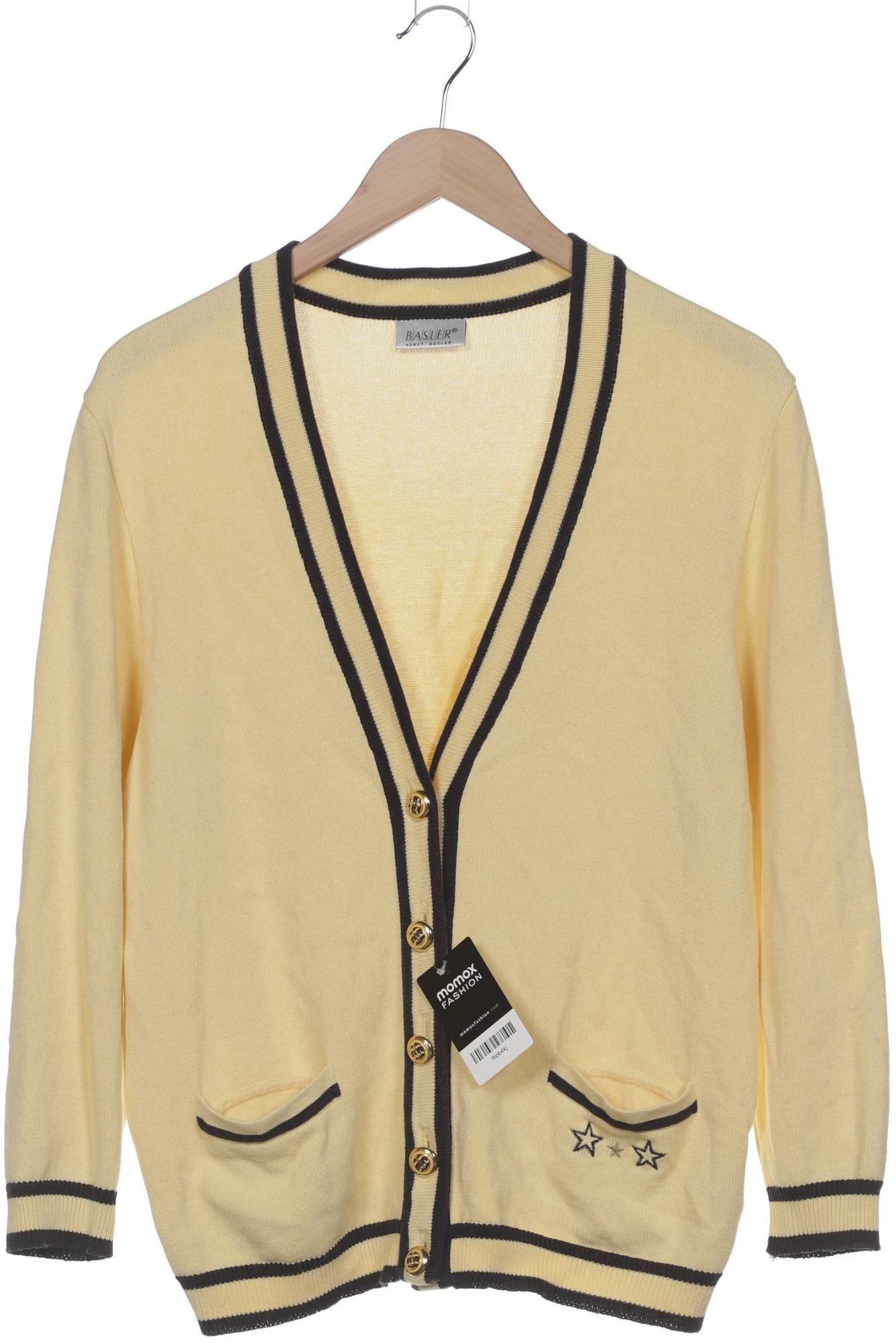 

Basler Damen Strickjacke, gelb, Gr. 44
