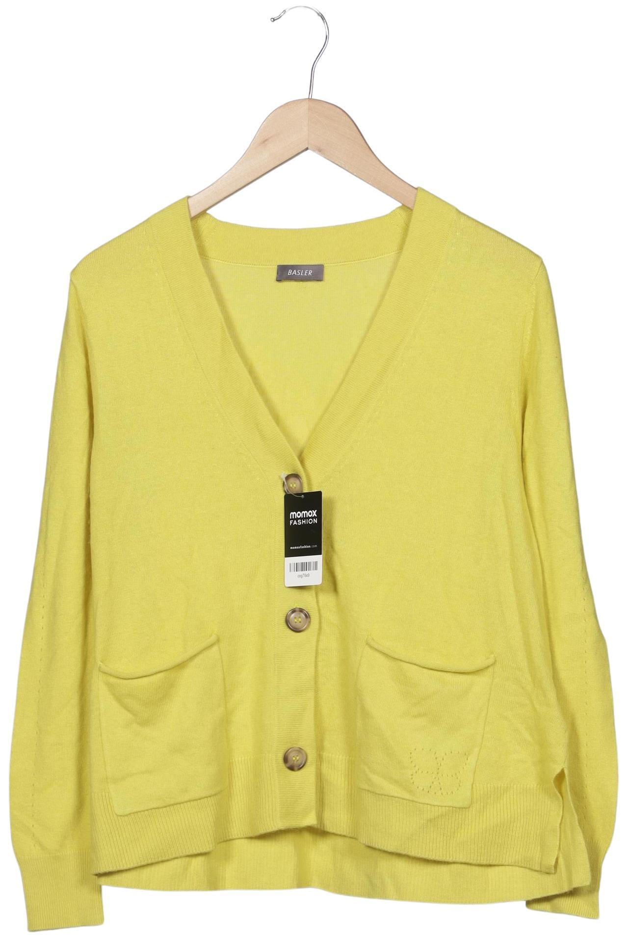 

Basler Damen Strickjacke, gelb, Gr. 42