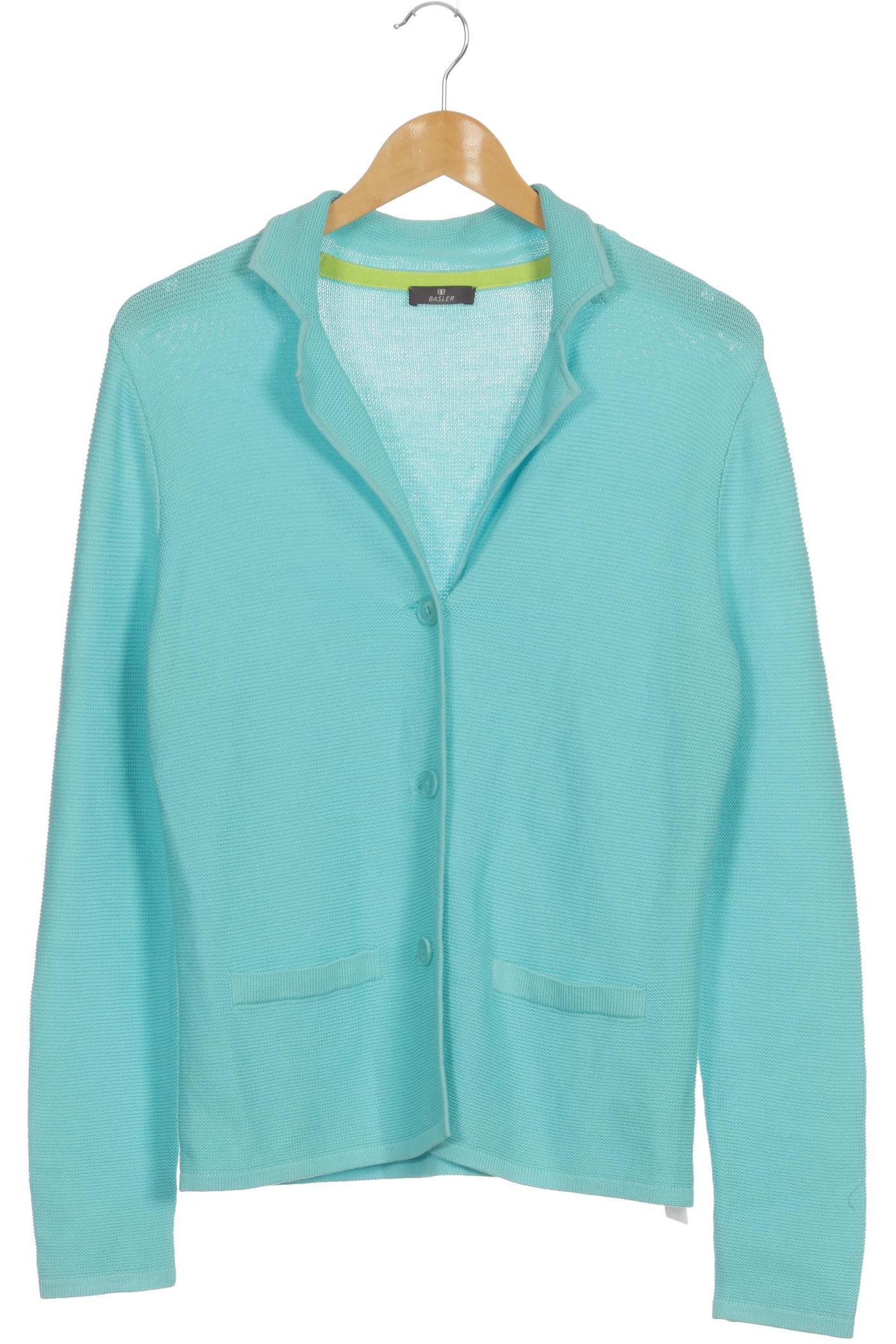 

Basler Damen Strickjacke, blau, Gr. 38
