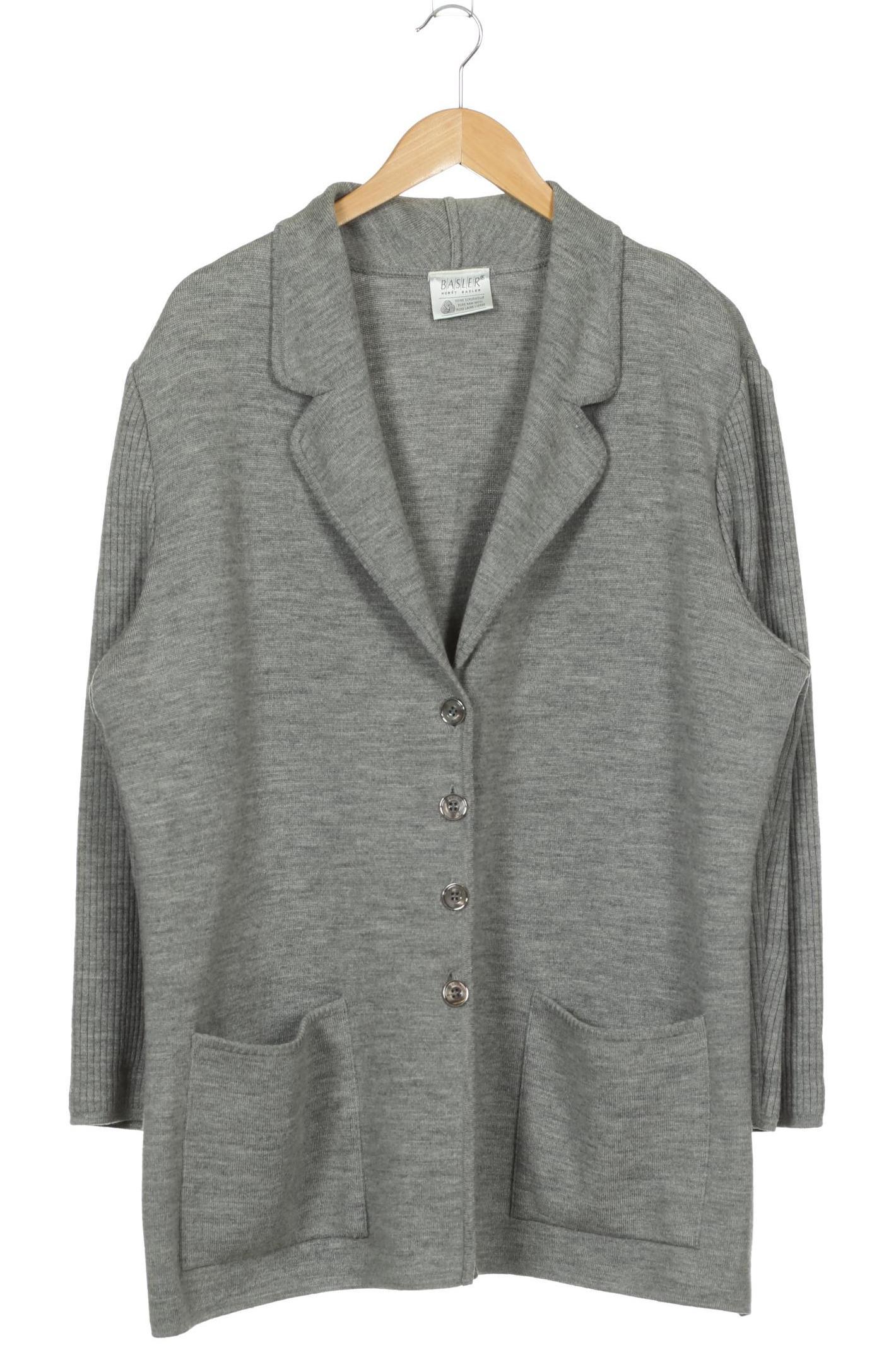 

Basler Damen Strickjacke, grau, Gr. 46