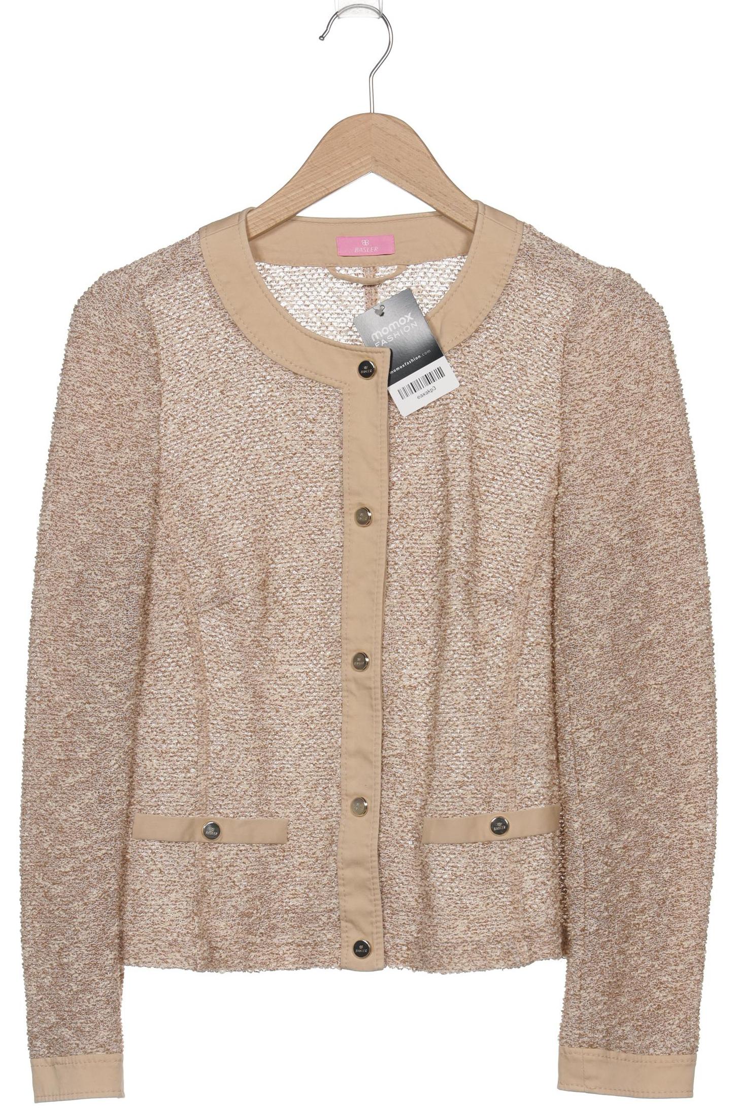

Basler Damen Strickjacke, beige, Gr. 38