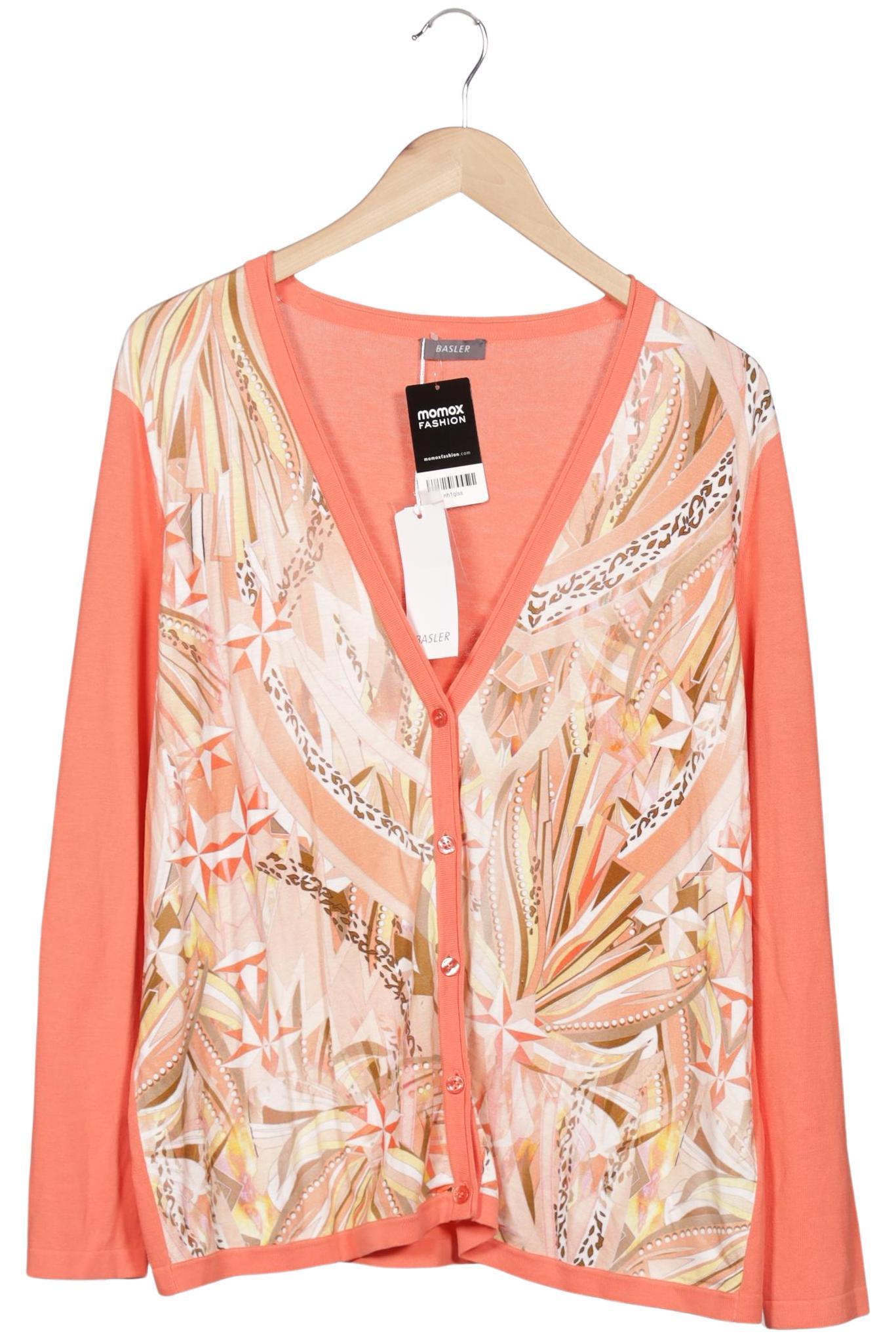 

Basler Damen Strickjacke, orange, Gr. 48