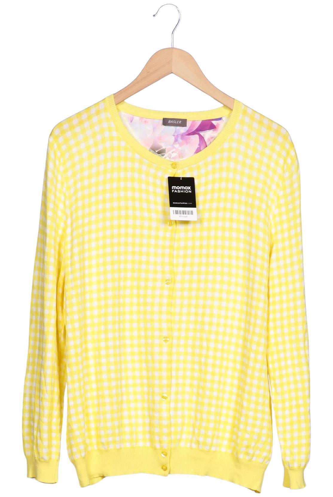 

Basler Damen Strickjacke, gelb, Gr. 48