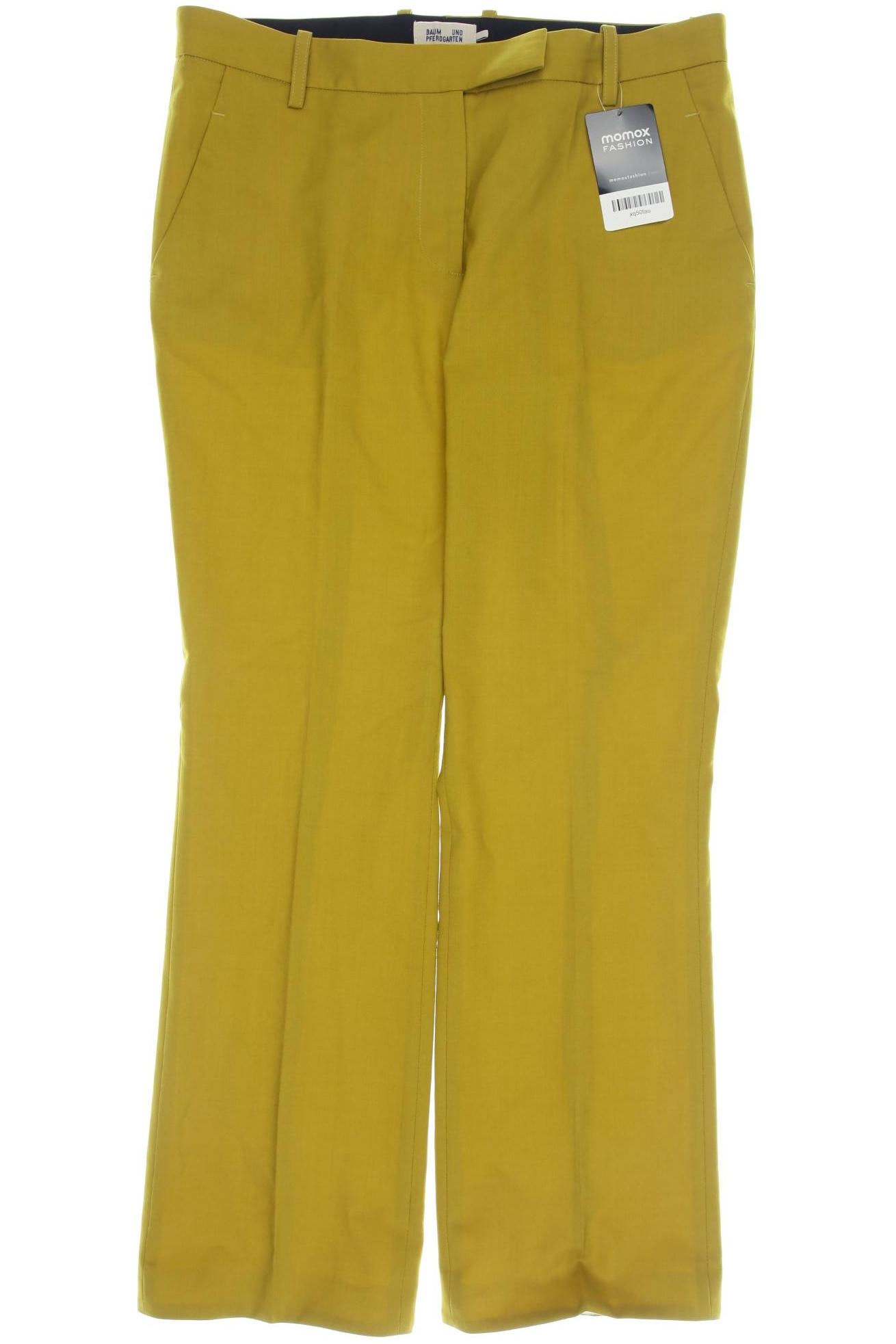 

Baum UND Pferdgarten Damen Stoffhose, gelb, Gr. 38