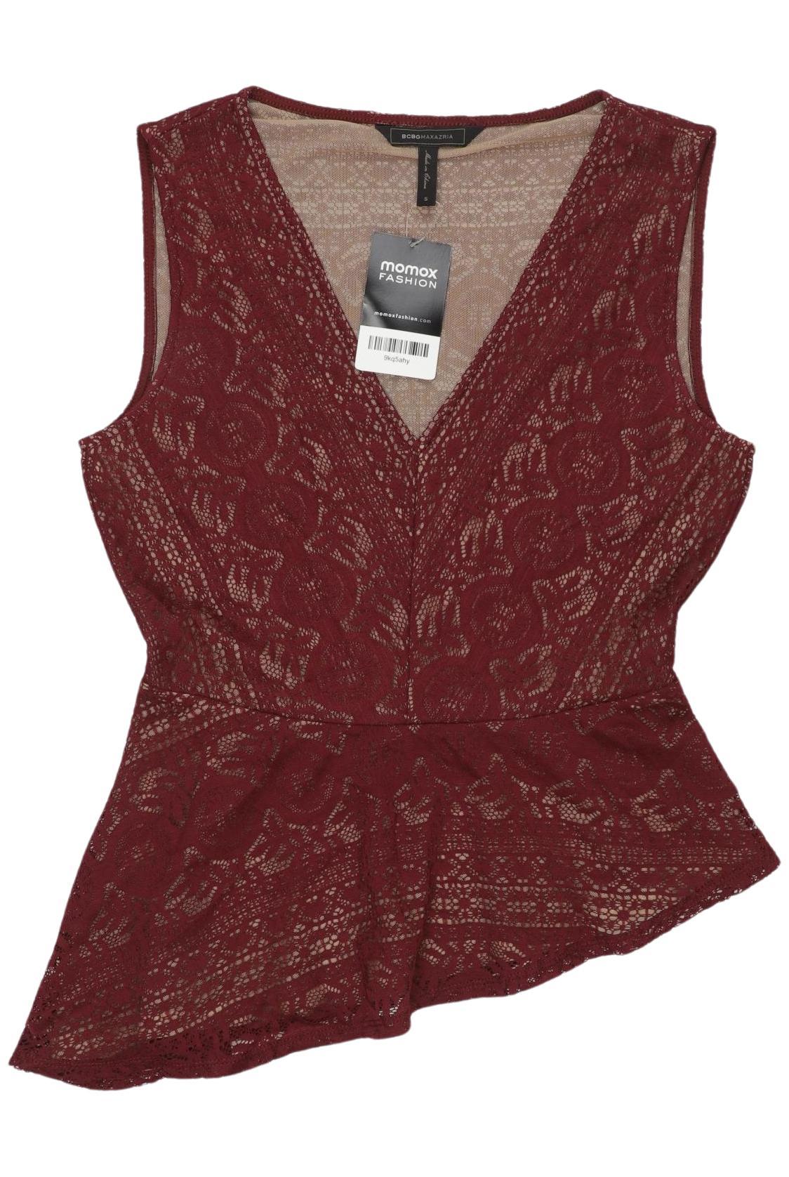 

Bcbg Max Azria Damen Top, bordeaux, Gr. 36