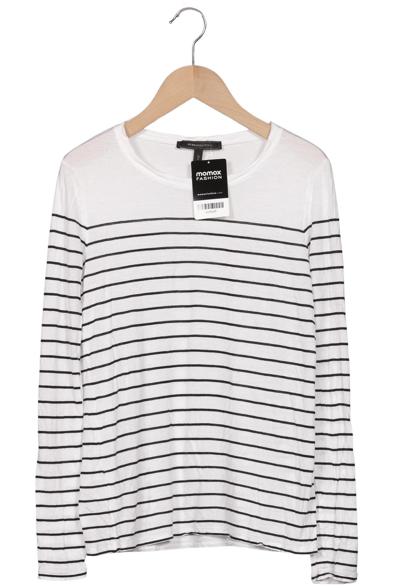 

Bcbg Max Azria Damen Langarmshirt, weiß, Gr. 36