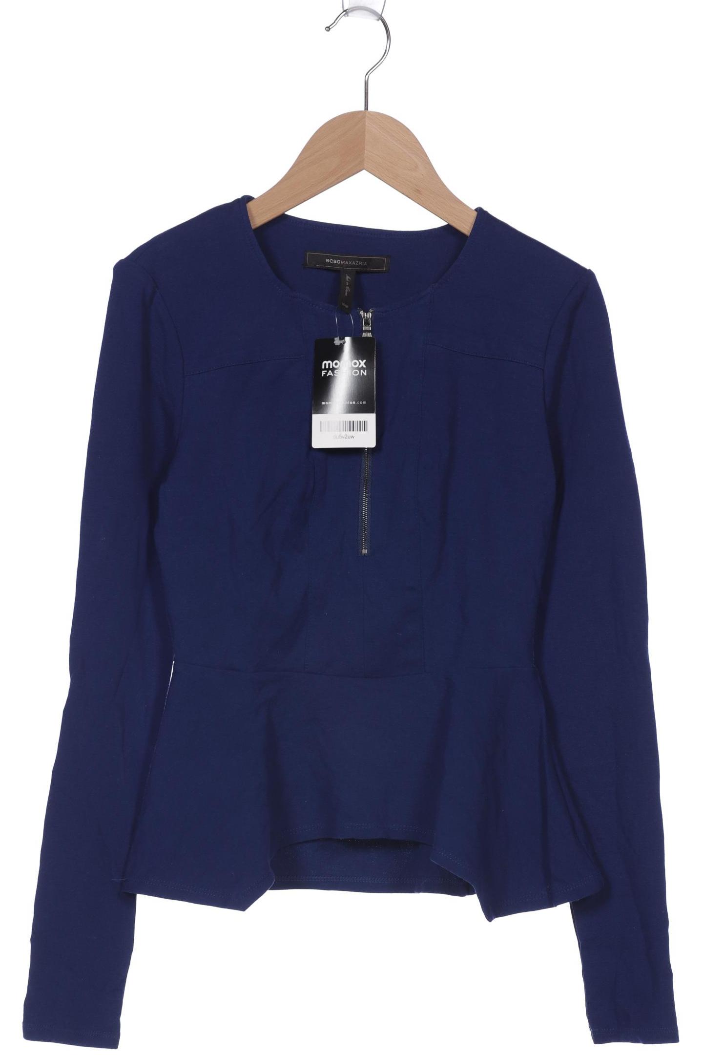 

BCBG Max Azria Damen Langarmshirt, marineblau