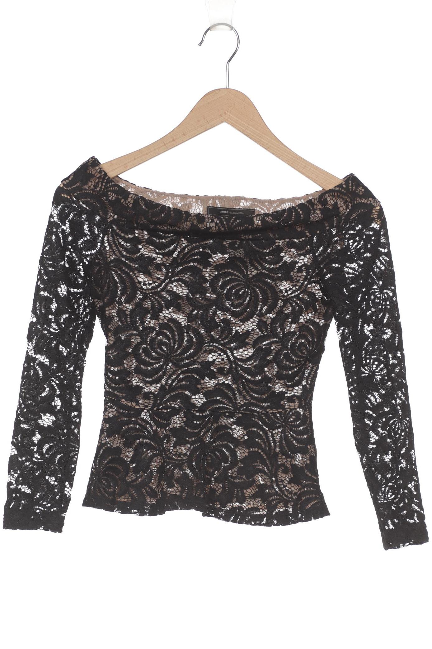

Bcbg Max Azria Damen Bluse, schwarz, Gr. 32