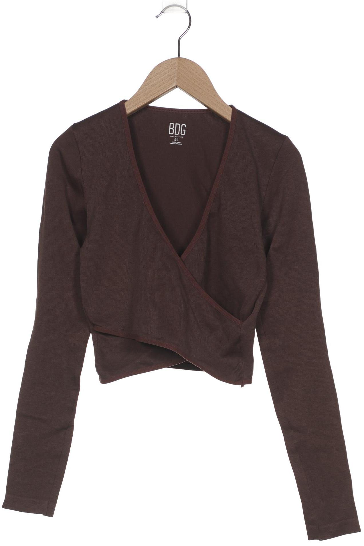 

BDG Urban Outfitters Damen Langarmshirt, braun, Gr. 36