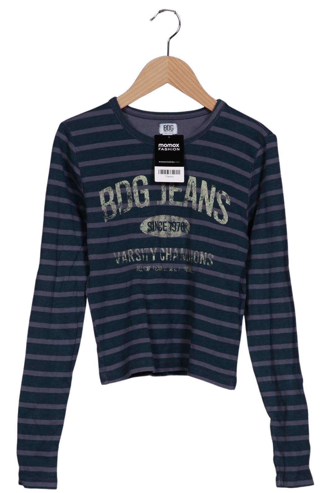 

BDG Urban Outfitters Damen Langarmshirt, blau, Gr. 36