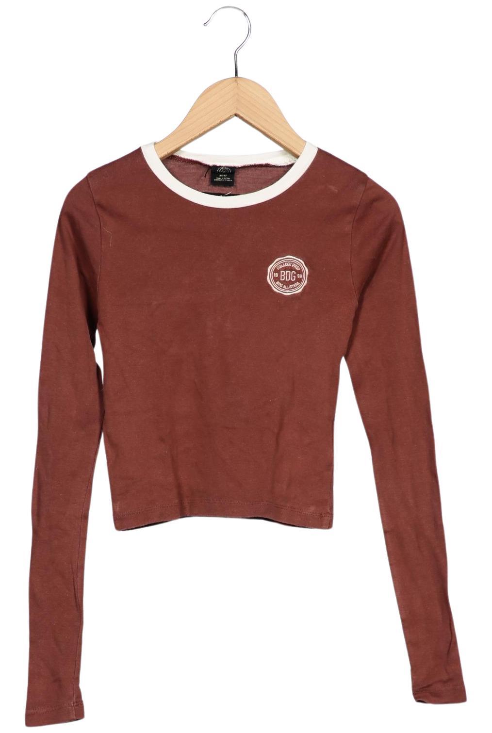 

BDG Urban Outfitters Damen Langarmshirt, braun, Gr. 34