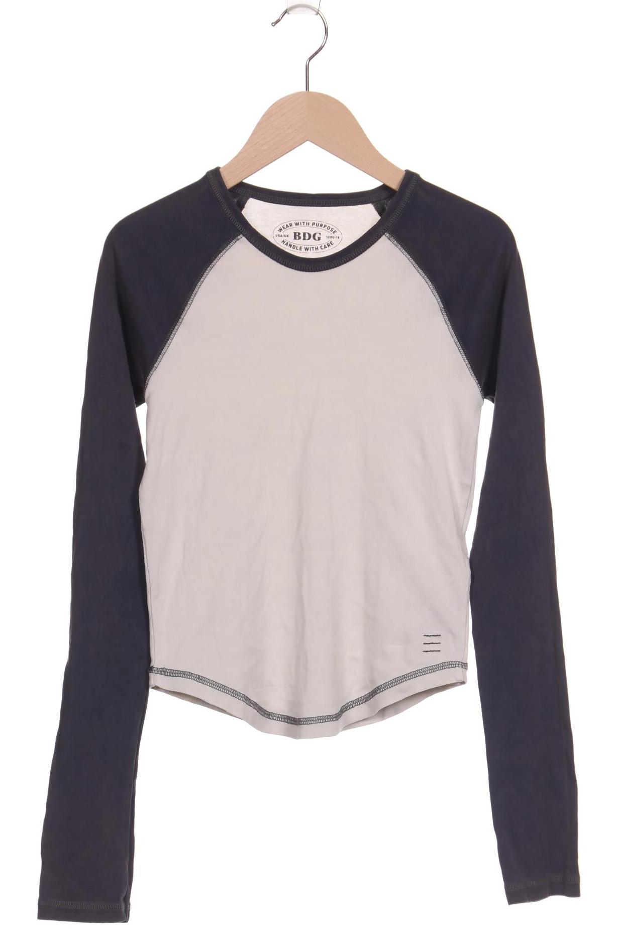 

BDG Urban Outfitters Damen Langarmshirt, cremeweiß, Gr. 38