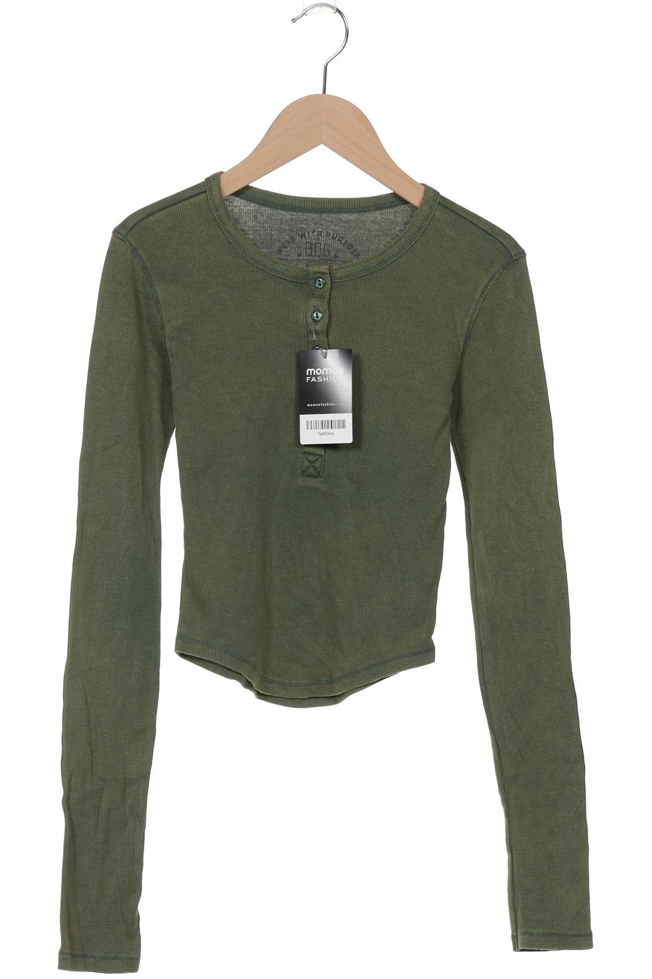 

BDG Urban Outfitters Damen Langarmshirt, grün, Gr. 36