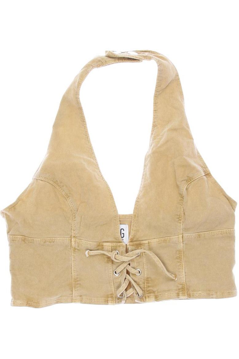 

BDG Urban Outfitters Damen Bluse, beige, Gr. 36