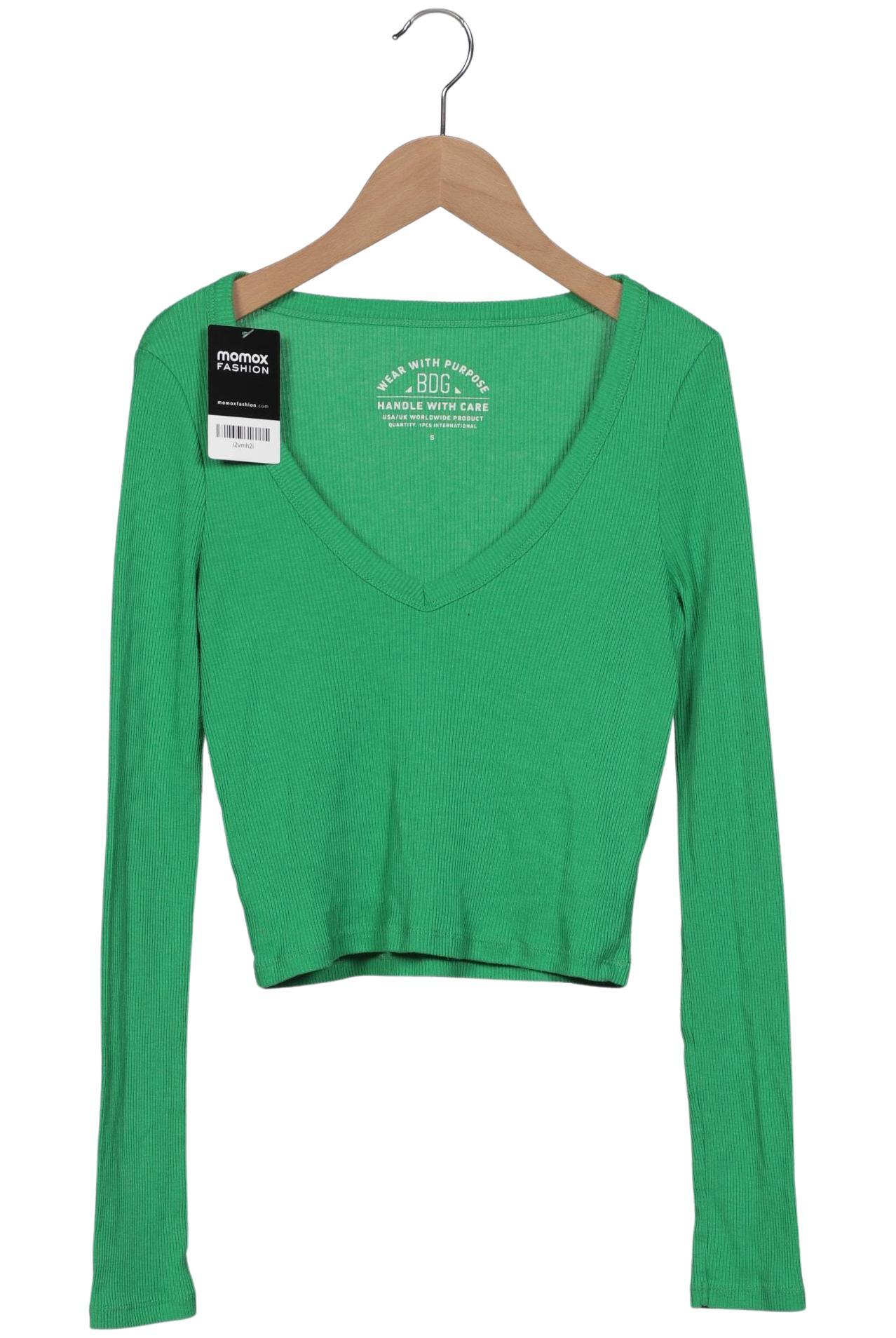 

BDG Urban Outfitters Damen Langarmshirt, grün, Gr. 36