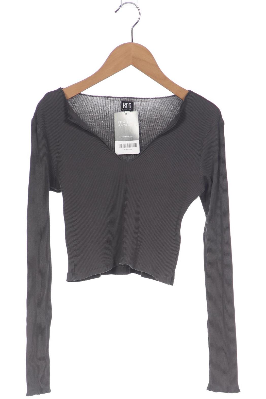 

BDG Urban Outfitters Damen Langarmshirt, grau, Gr. 36