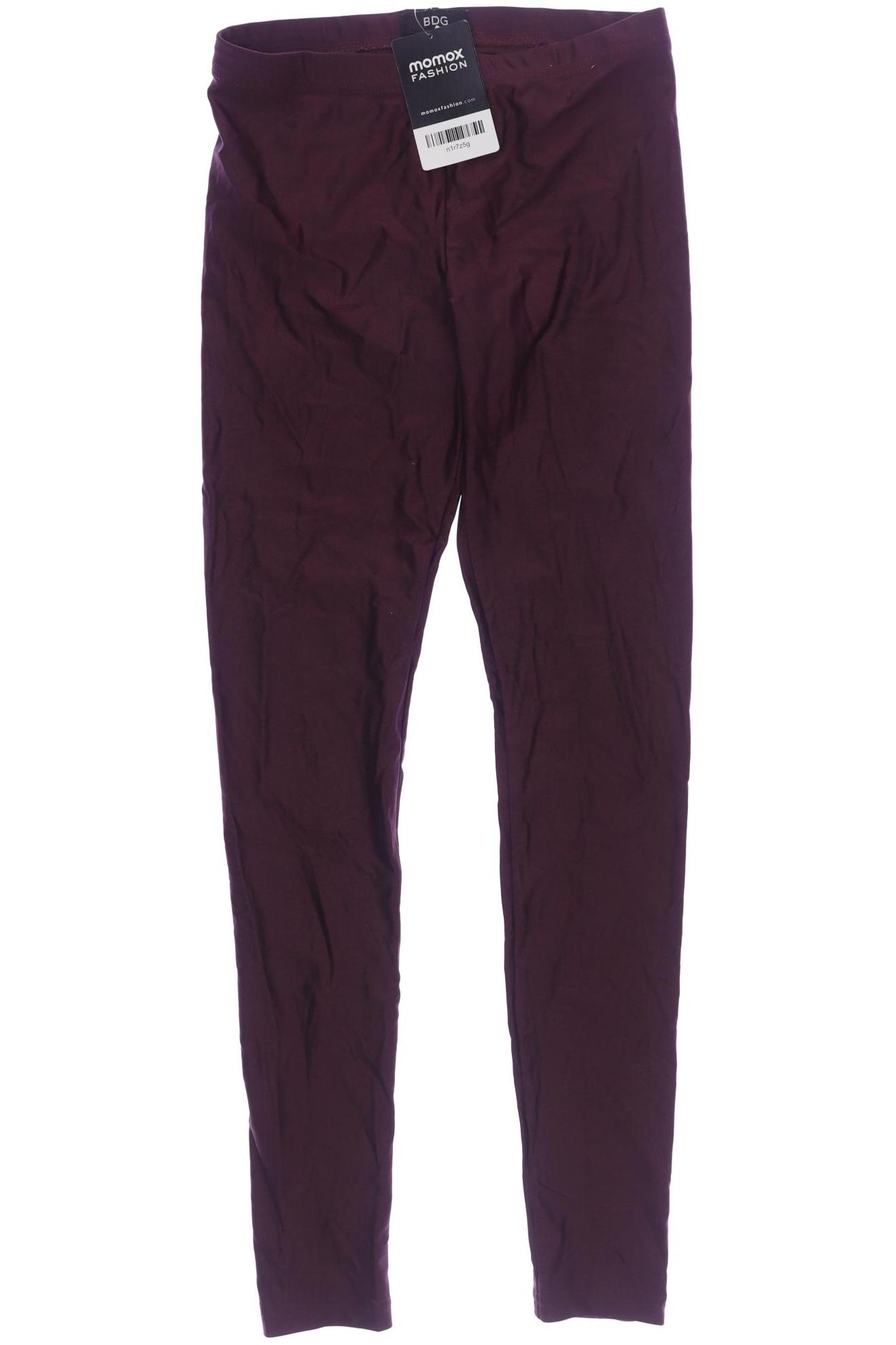 

BDG Urban Outfitters Damen Stoffhose, bordeaux, Gr. 0