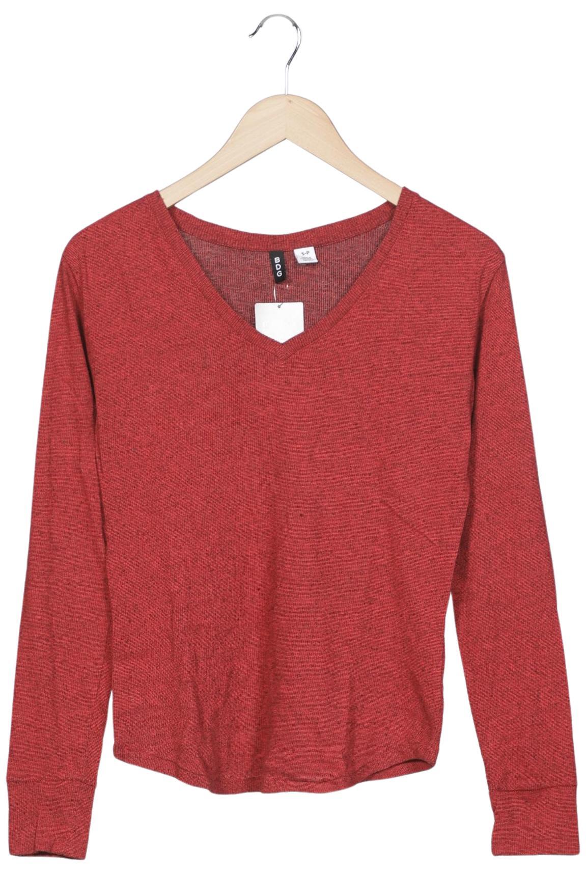 

BDG Urban Outfitters Damen Langarmshirt, rot, Gr. 36