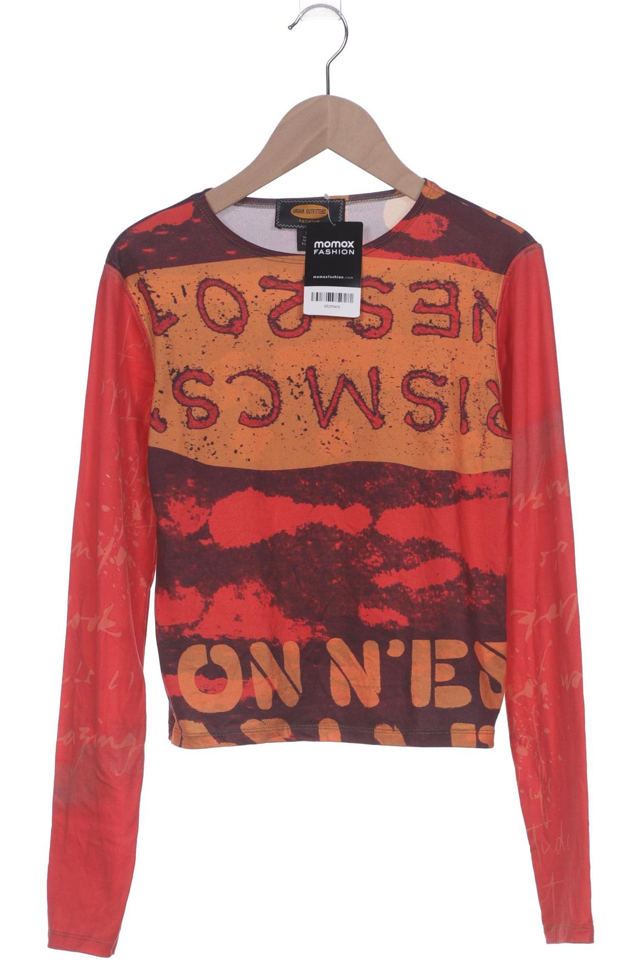 

BDG Urban Outfitters Damen Langarmshirt, rot, Gr. 38