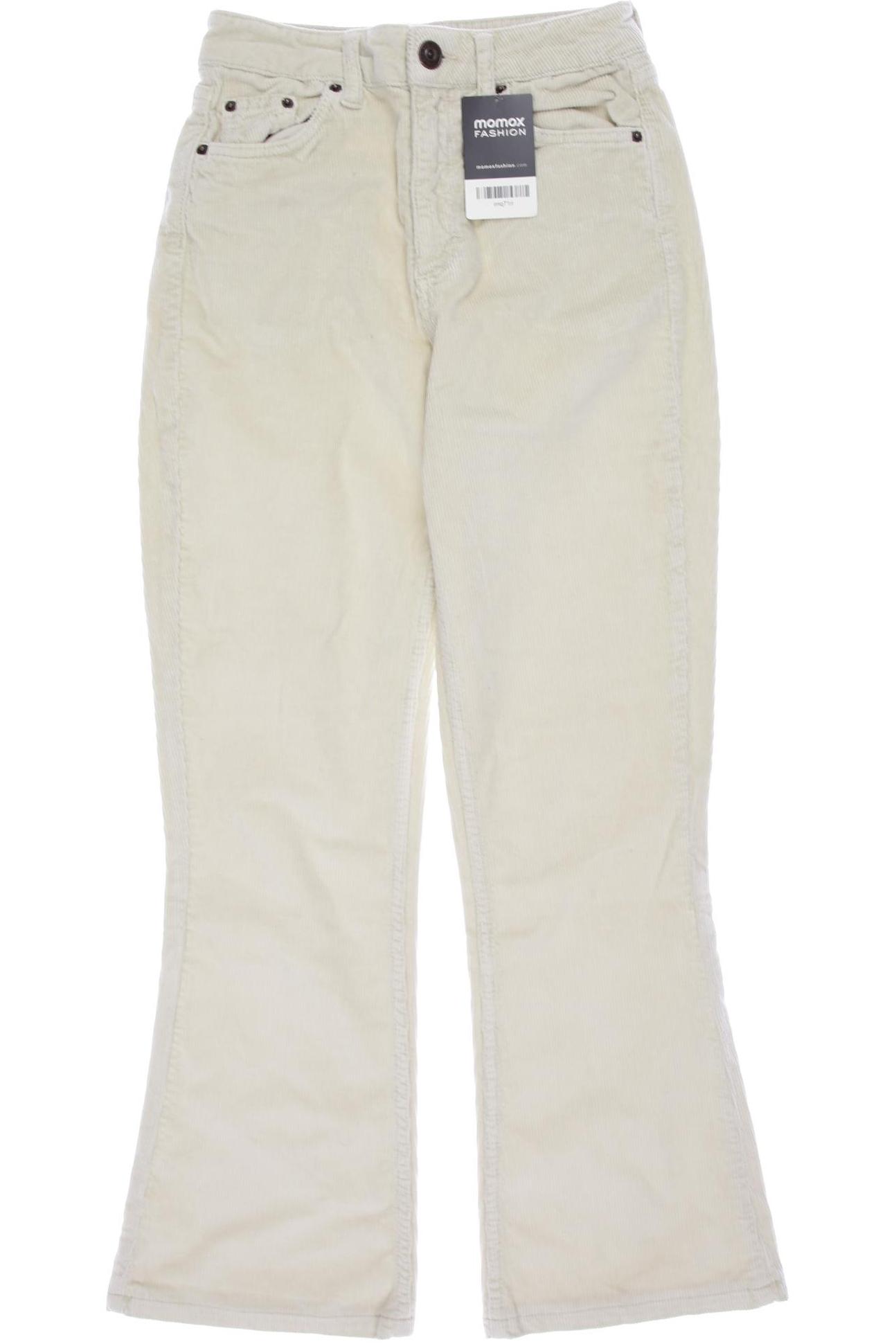 

BDG Urban Outfitters Damen Stoffhose, cremeweiß, Gr. 26