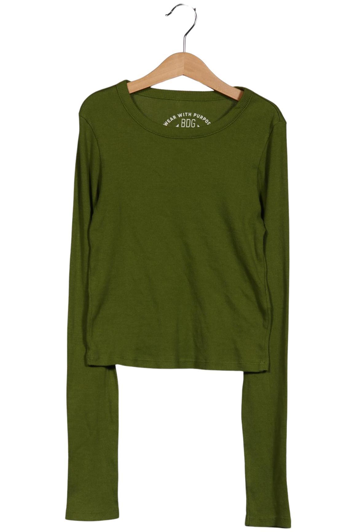 

BDG Urban Outfitters Damen Langarmshirt, grün, Gr. 36