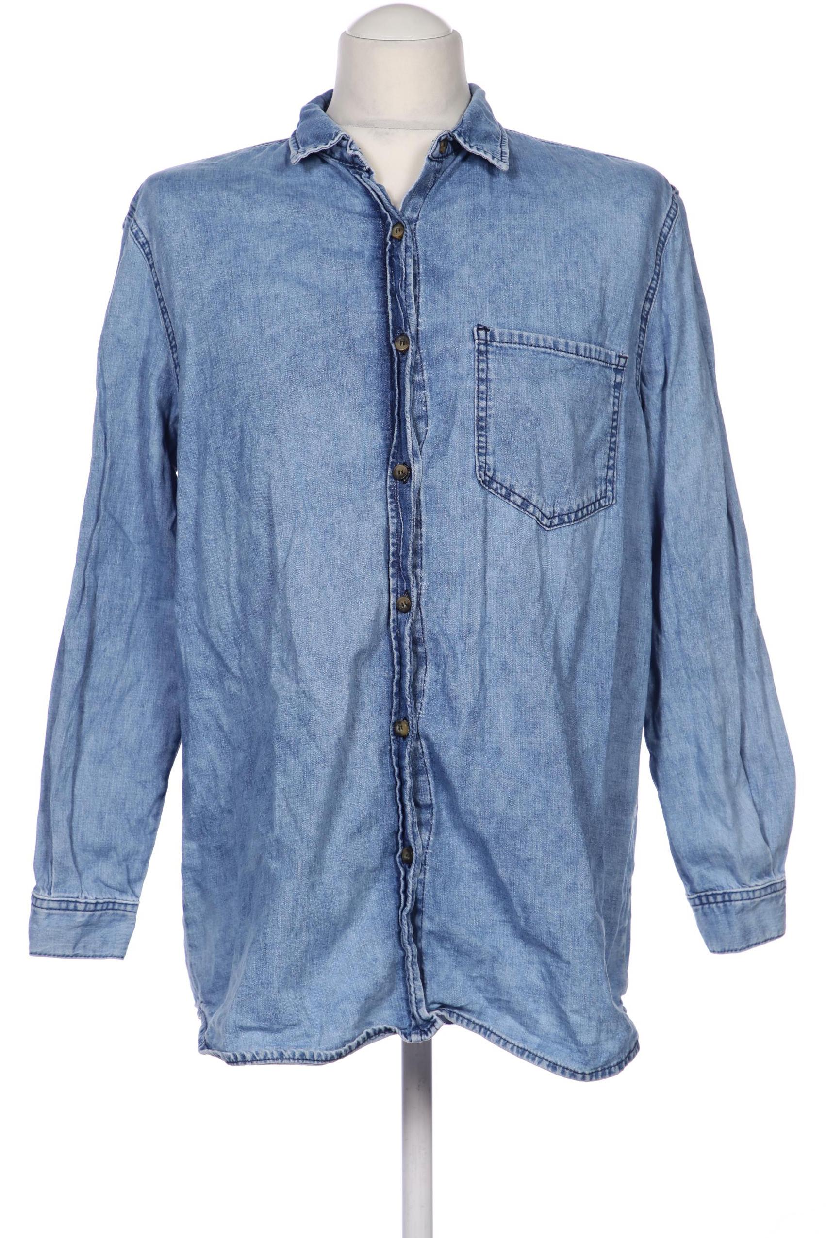 

BDG Urban Outfitters Herren Hemd, blau, Gr. 48