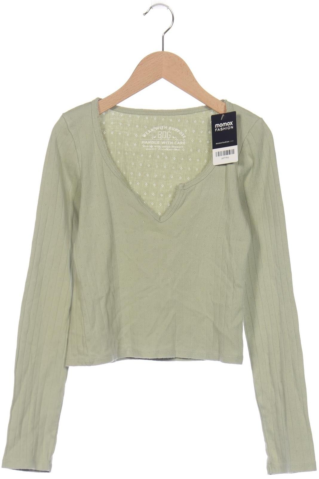 

BDG Urban Outfitters Damen Langarmshirt, grün, Gr. 36