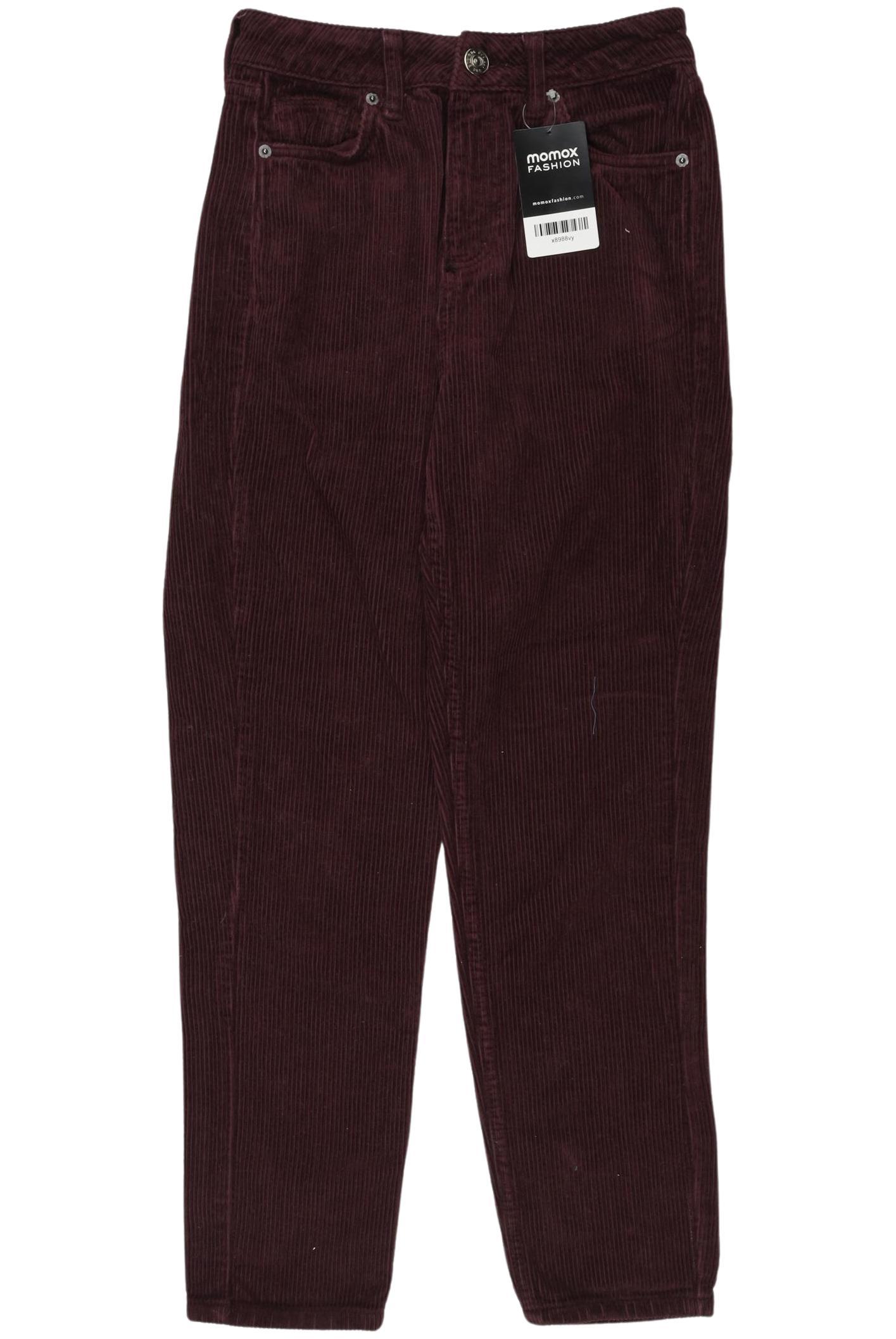

BDG Urban Outfitters Damen Stoffhose, bordeaux, Gr. 24