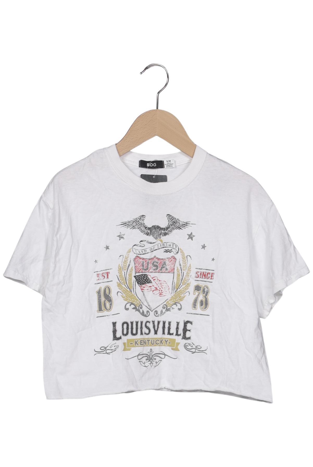 

BDG Urban Outfitters Damen T-Shirt, weiß, Gr. 36