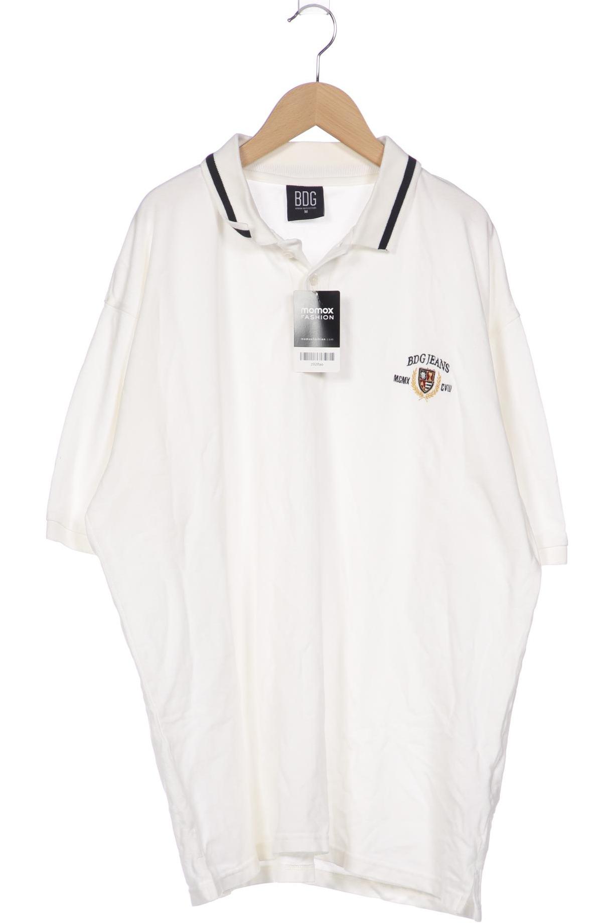 

BDG Urban Outfitters Herren Poloshirt, weiß, Gr. 48