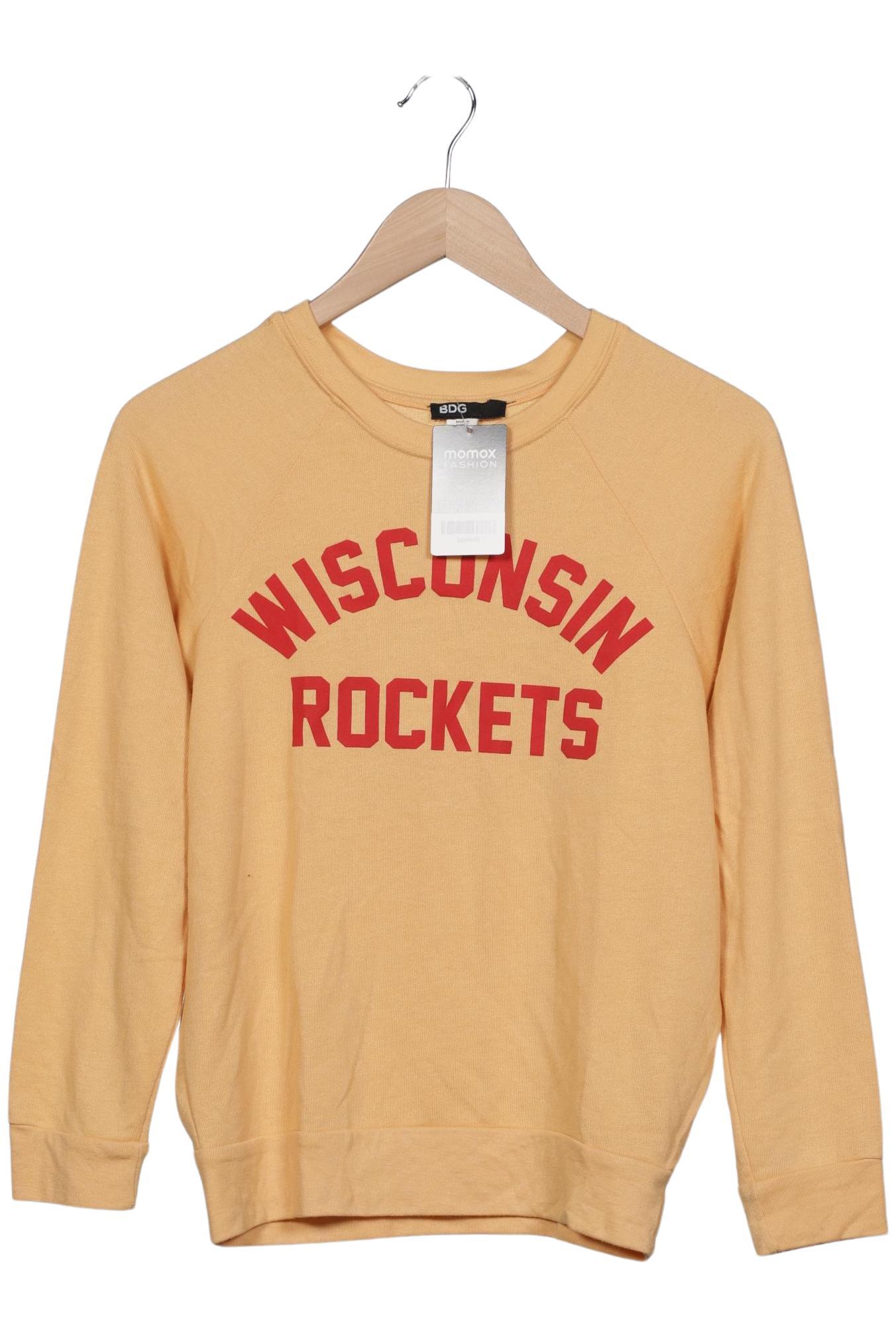 

BDG Urban Outfitters Damen Langarmshirt, gelb, Gr. 34