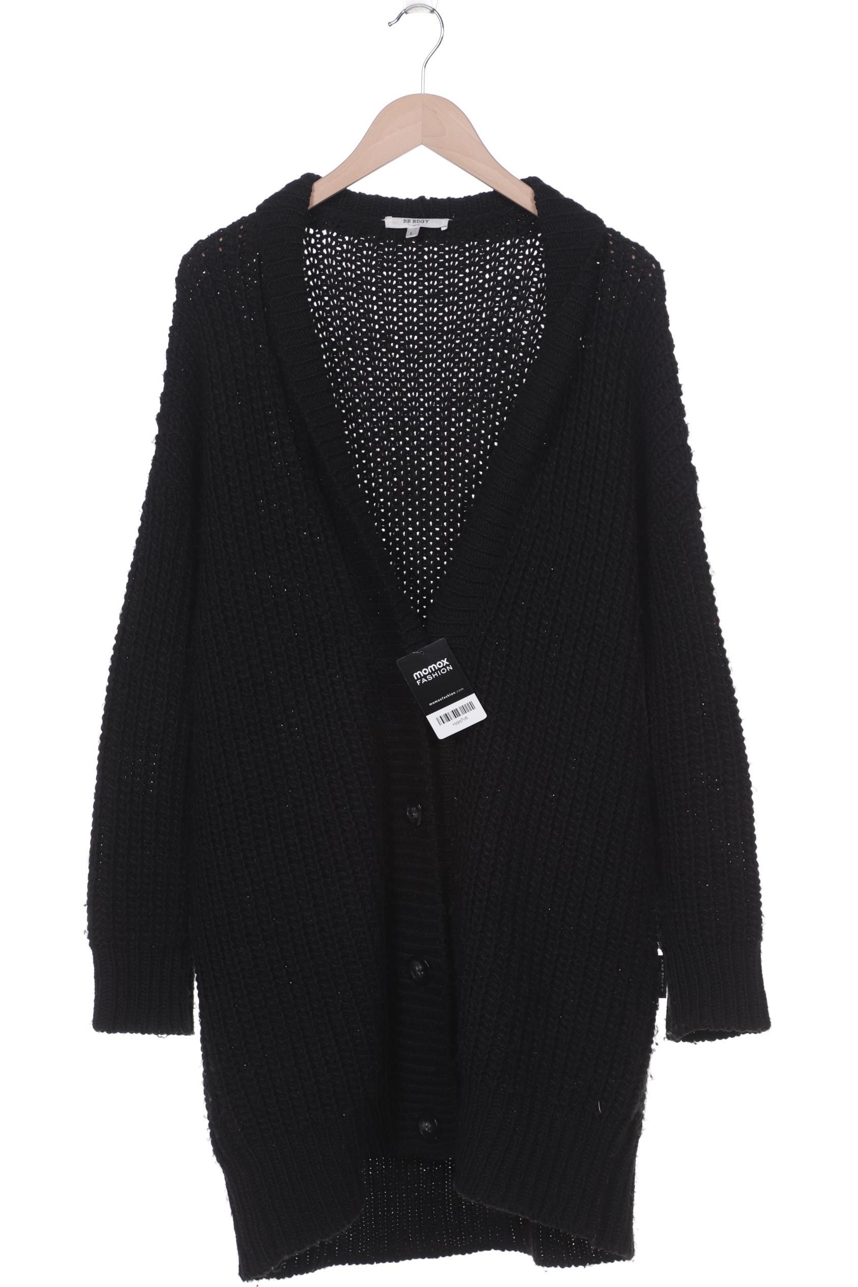 

Be Edgy Damen Strickjacke, schwarz, Gr. 42