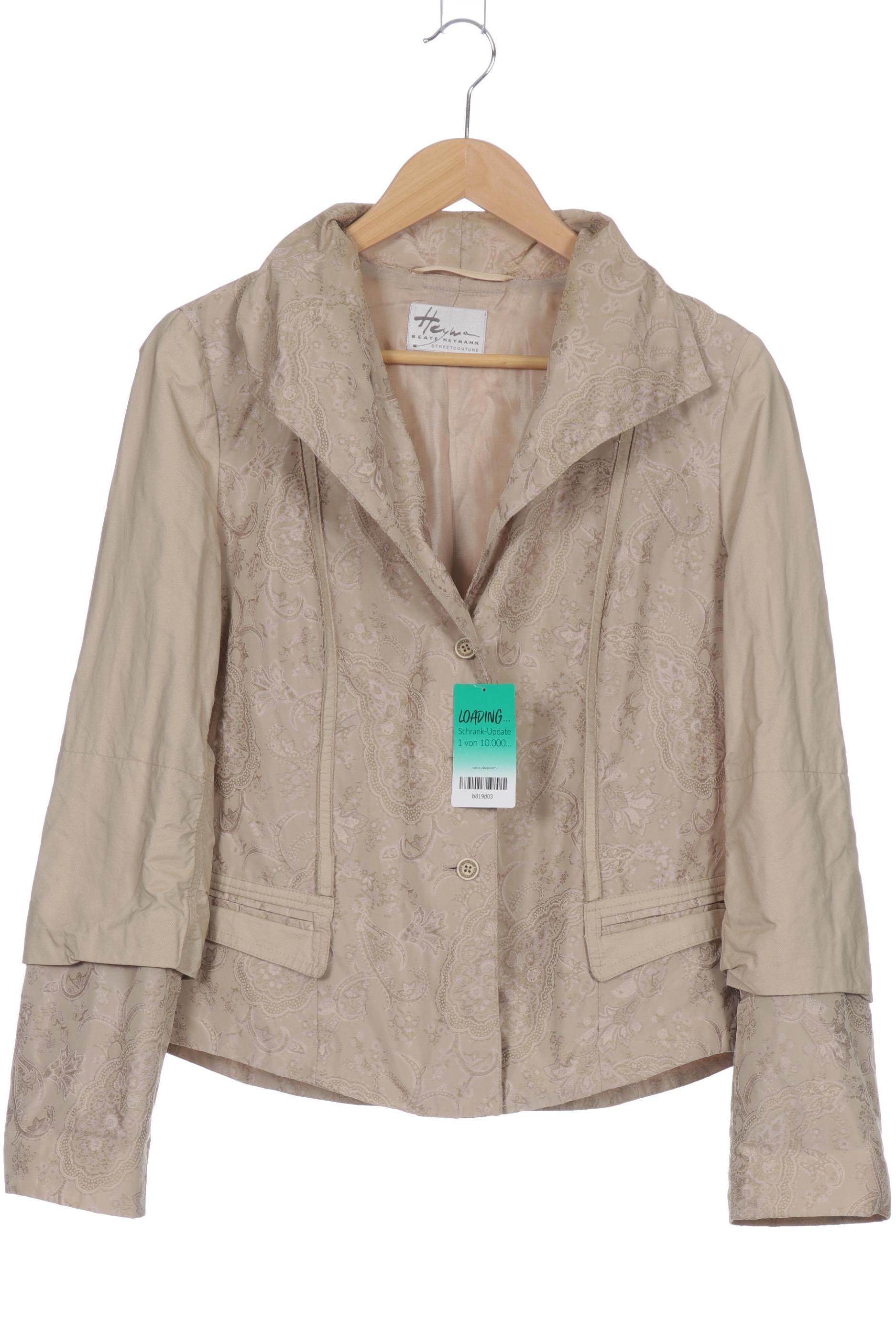 

Beate Heymann Damen Blazer, beige, Gr. 38