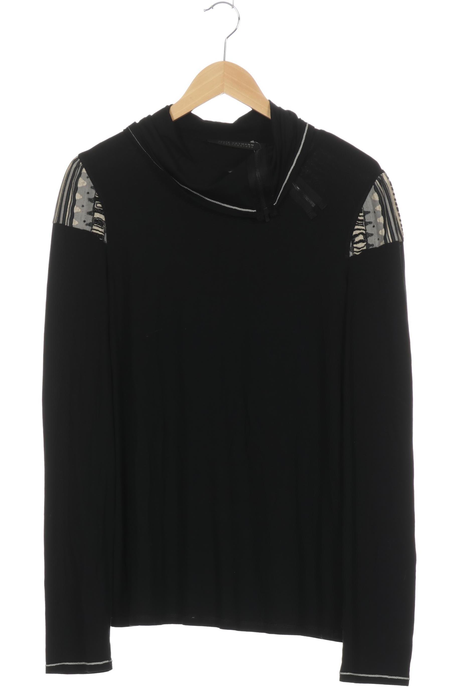 

Beate Heymann Damen Bluse, schwarz, Gr. 44