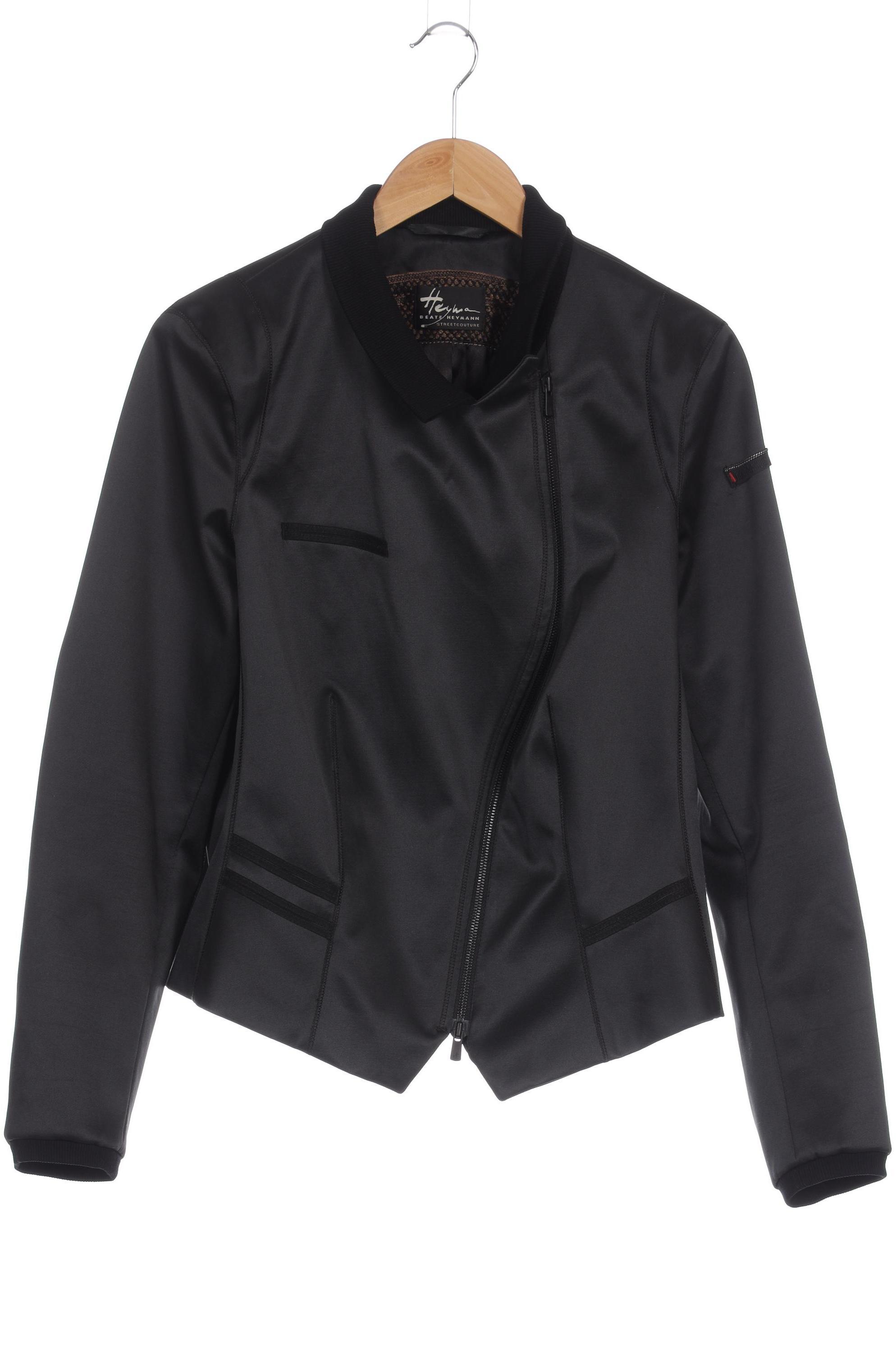 

Beate Heymann Damen Jacke, schwarz, Gr. 42