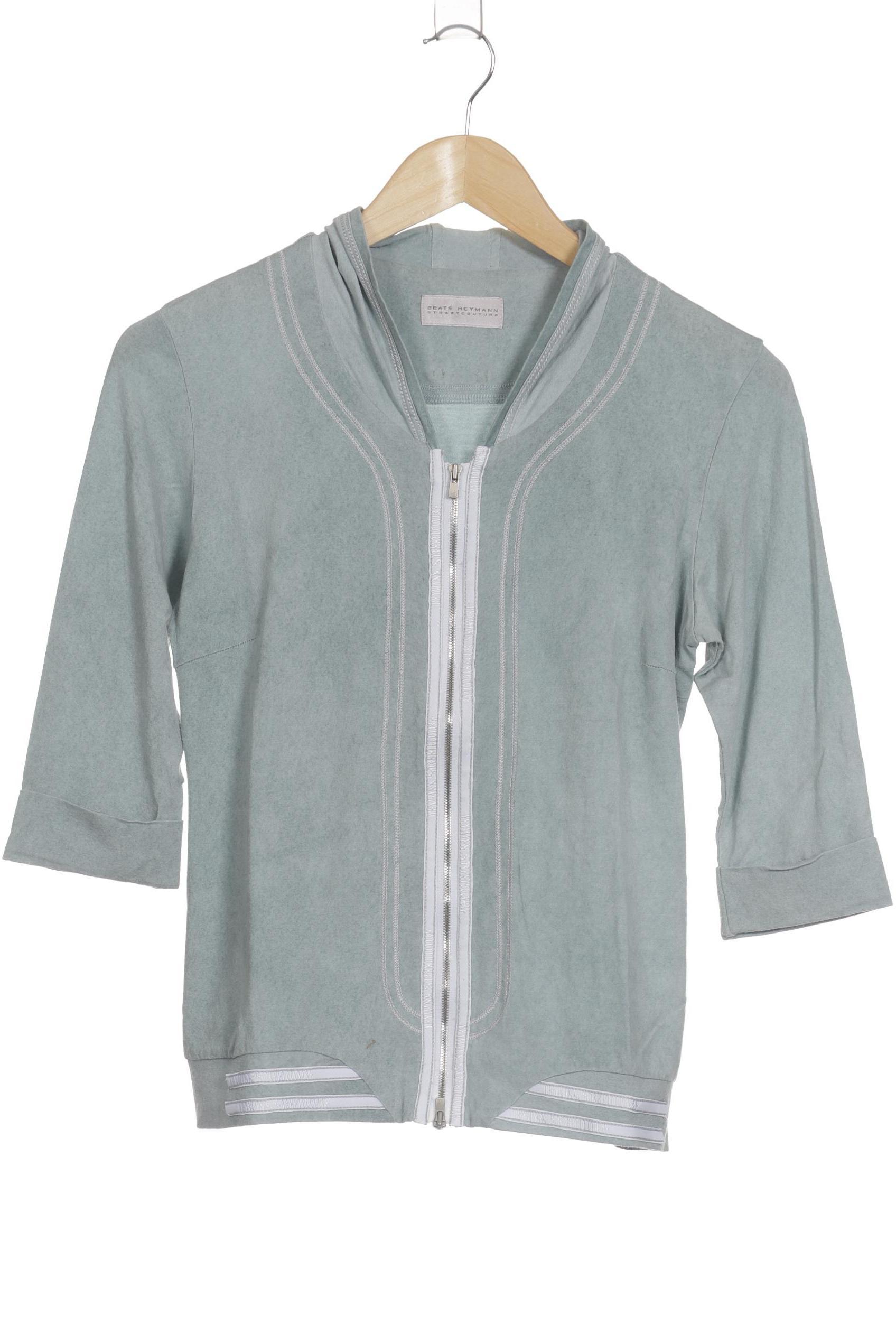 

Beate Heymann Damen Kapuzenpullover, türkis, Gr. 36