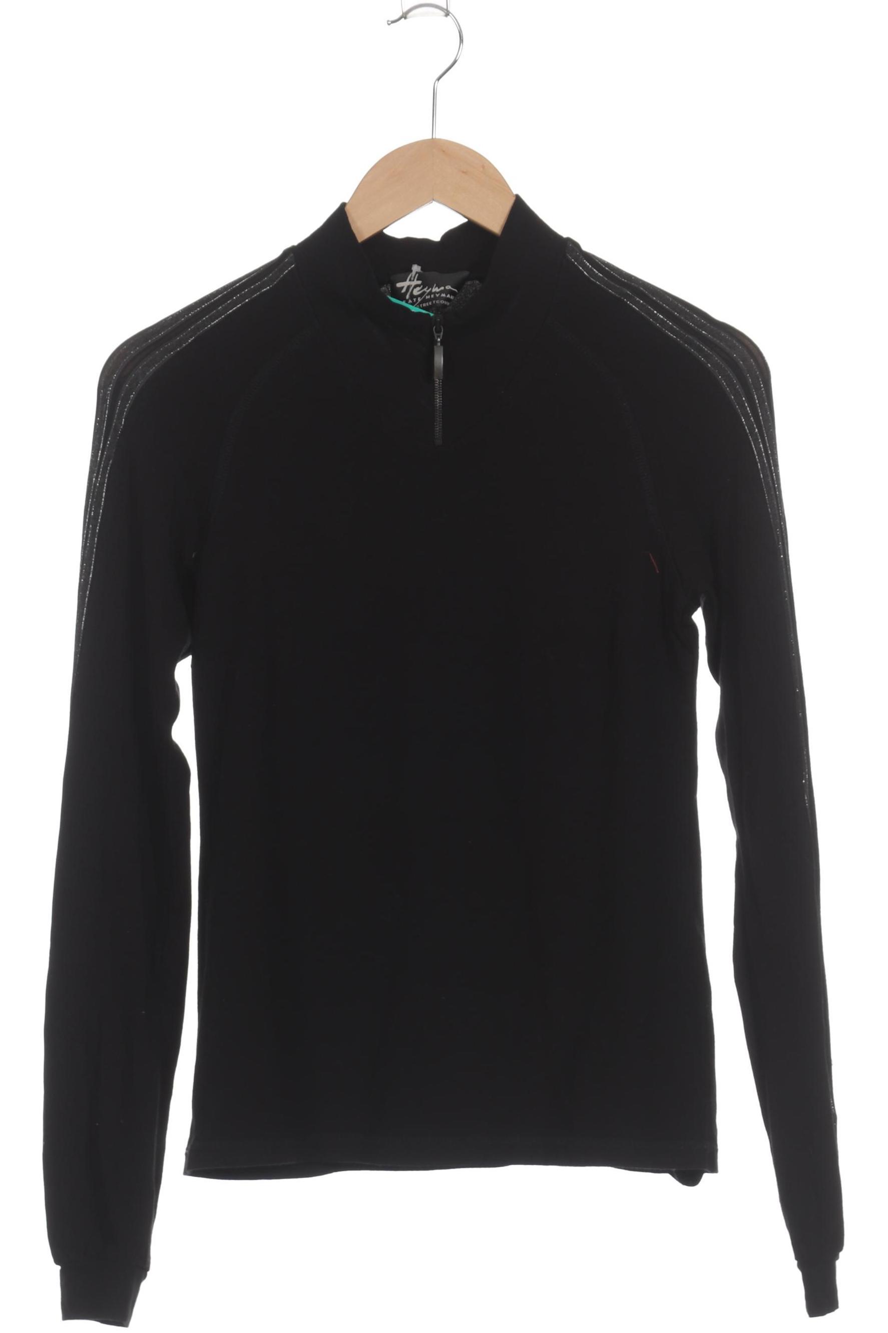 

Beate Heymann Damen Langarmshirt, schwarz, Gr. 36