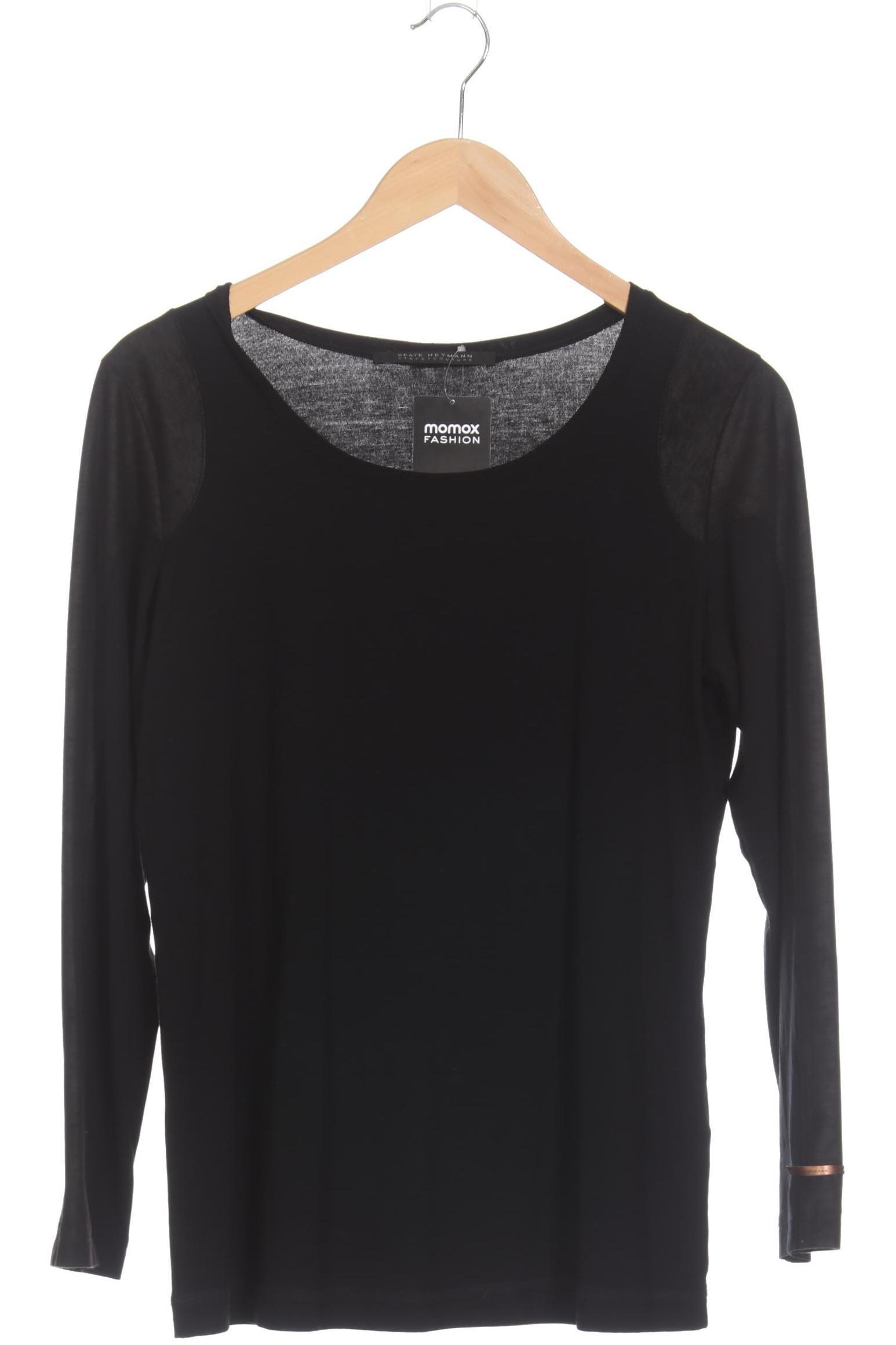 

Beate Heymann Damen Langarmshirt, schwarz, Gr.