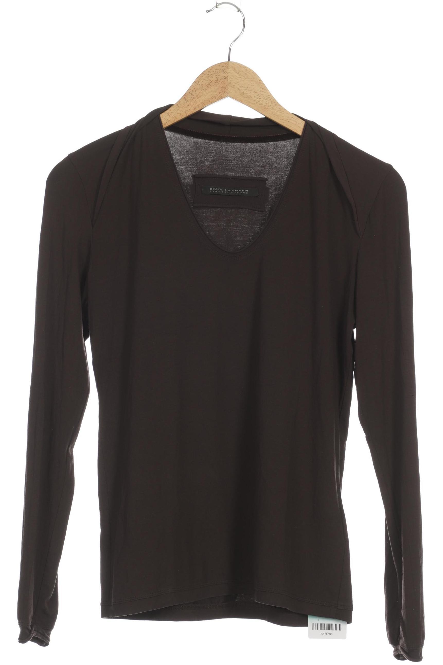

Beate Heymann Damen Langarmshirt, braun, Gr. 40