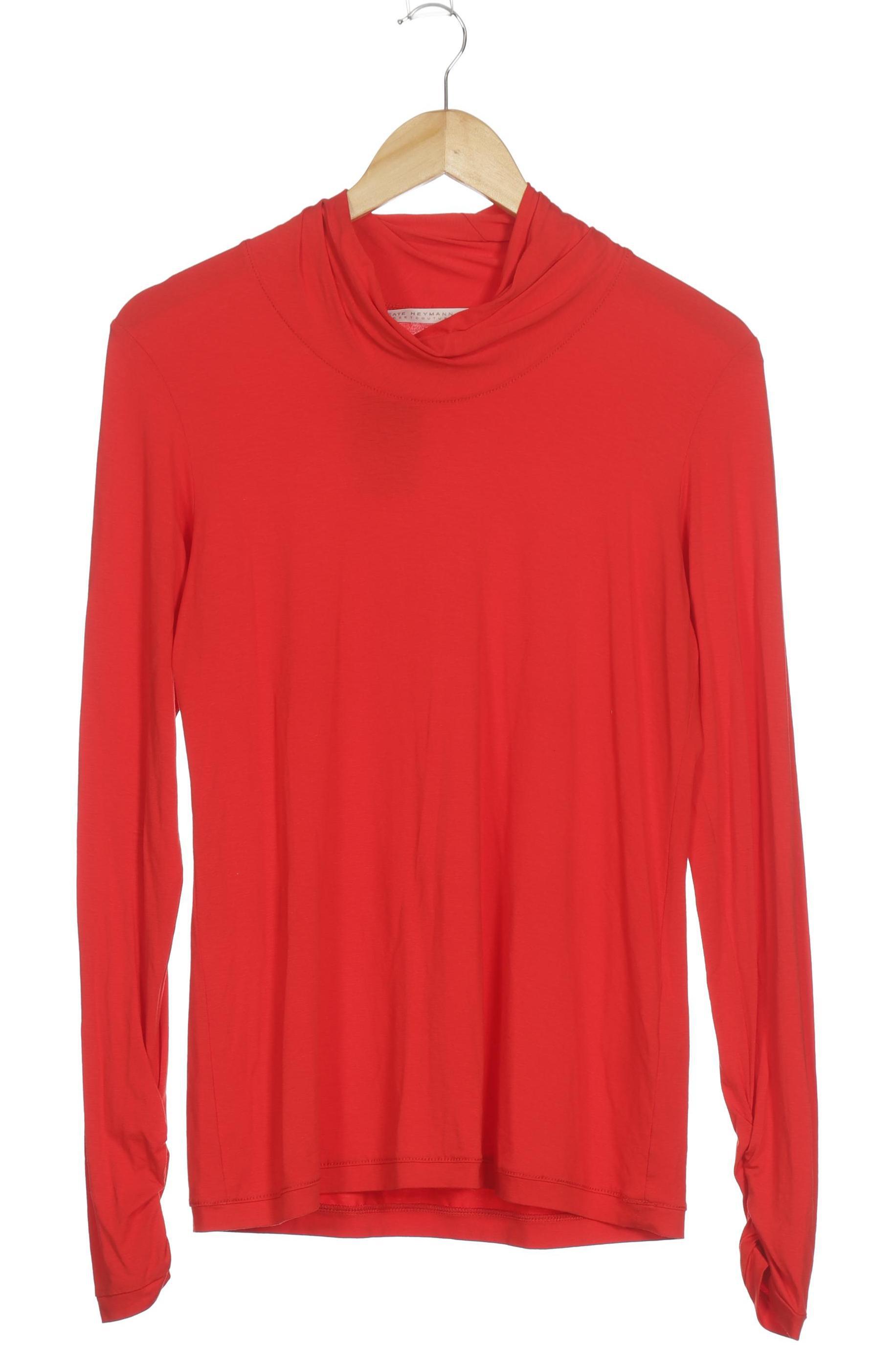 

Beate Heymann Damen Langarmshirt, rot, Gr. 38