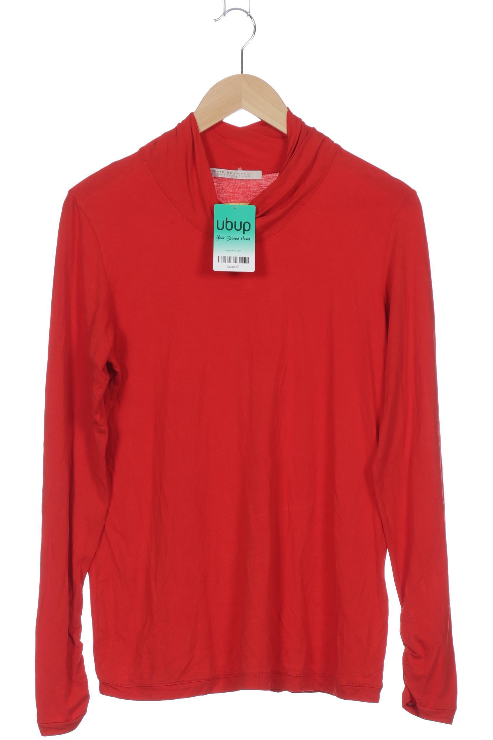 

Beate Heymann Damen Langarmshirt, rot, Gr. 42