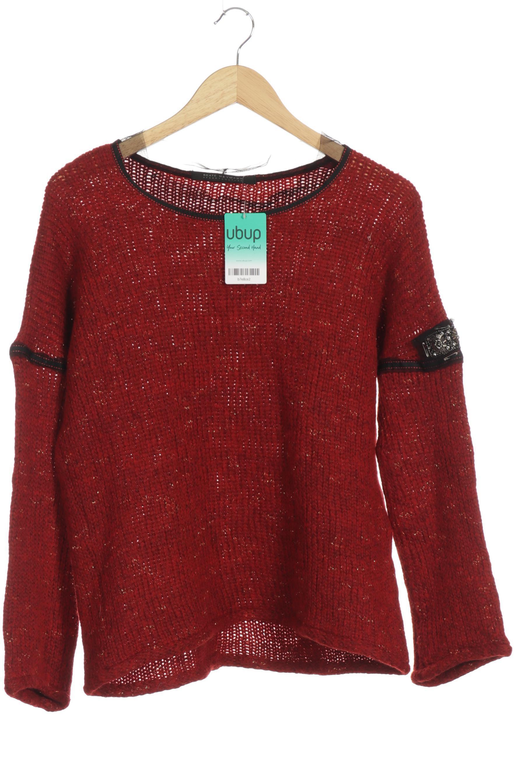 

Beate Heymann Damen Pullover, rot, Gr.